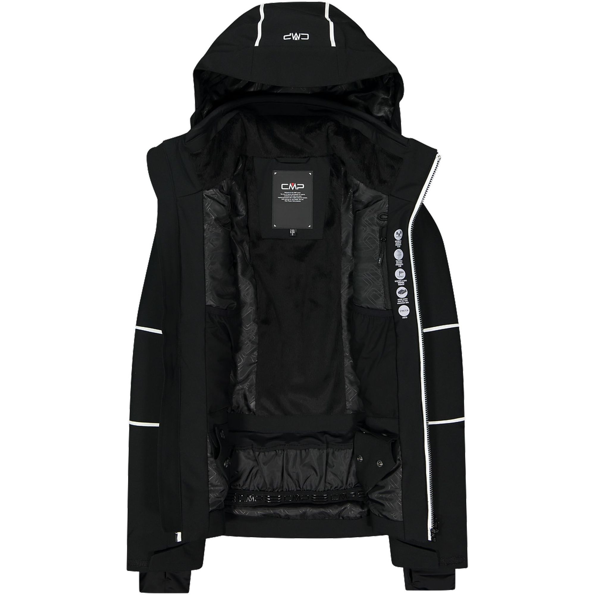Woman Jacket Zip Hood 32W0206