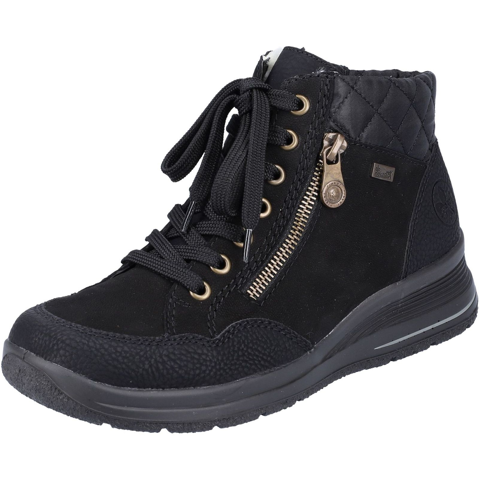 Rieker on sale schwarz black