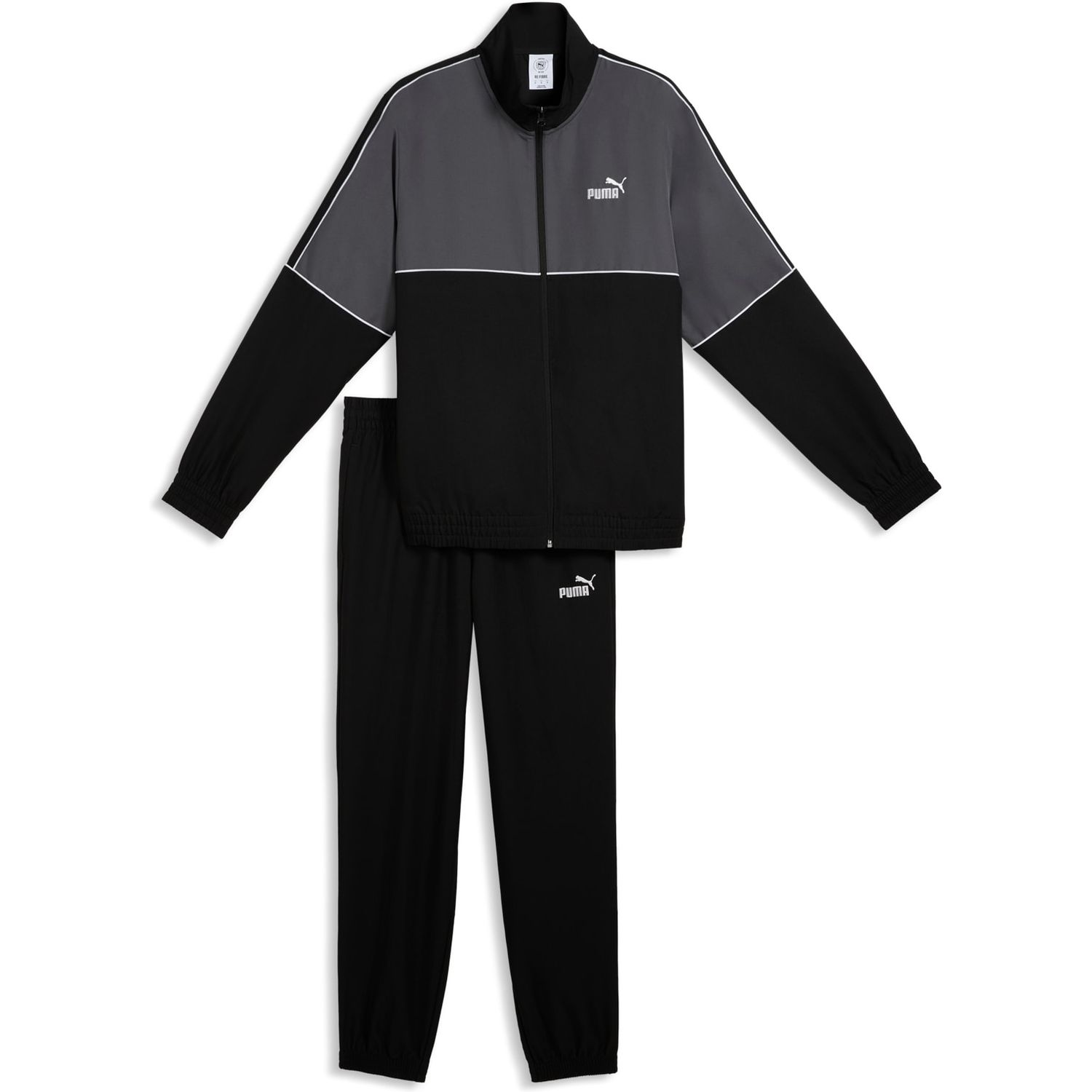 Woven Colorblock Suit
