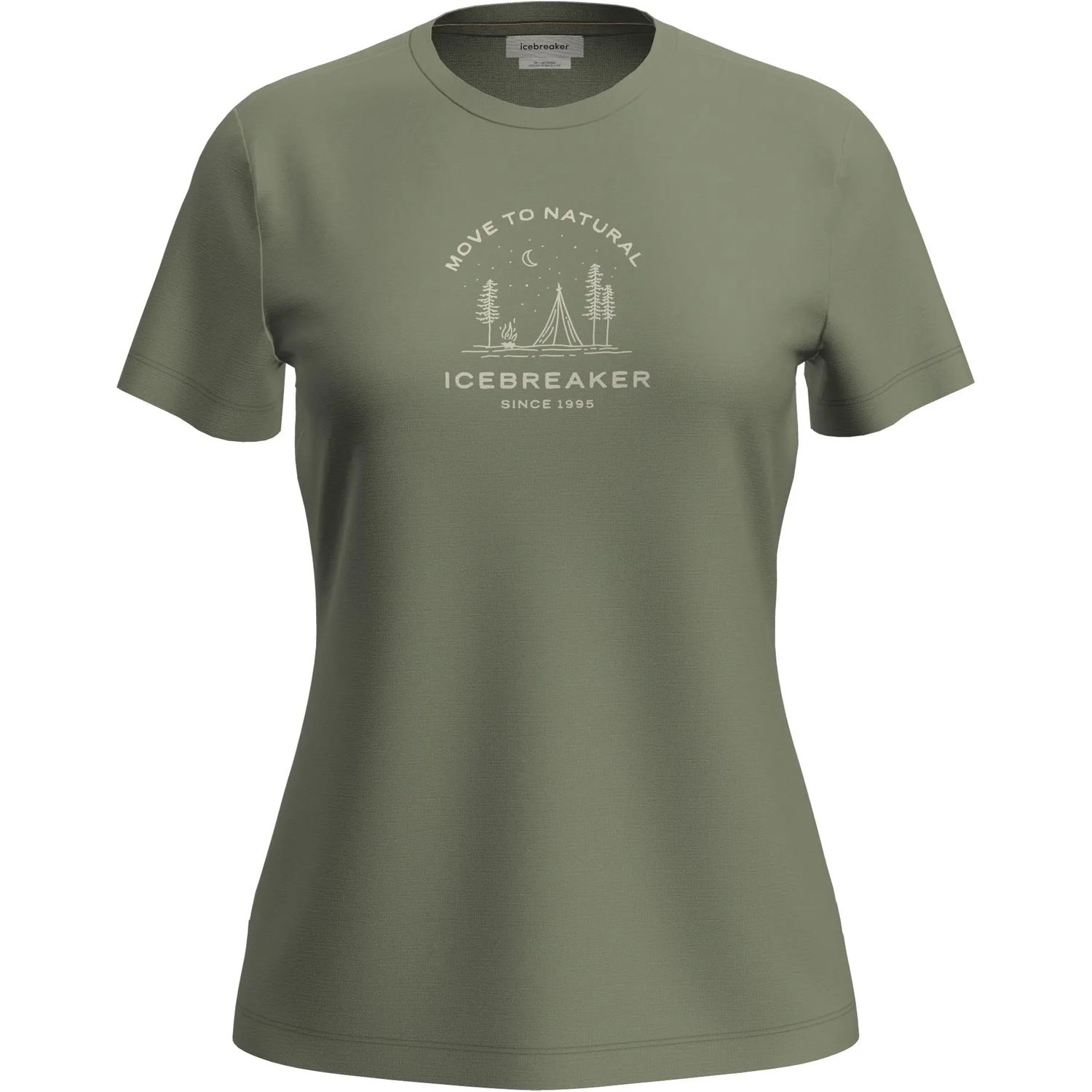 Women Merino 150 Tech Lite SS Tee Peaceful Pass