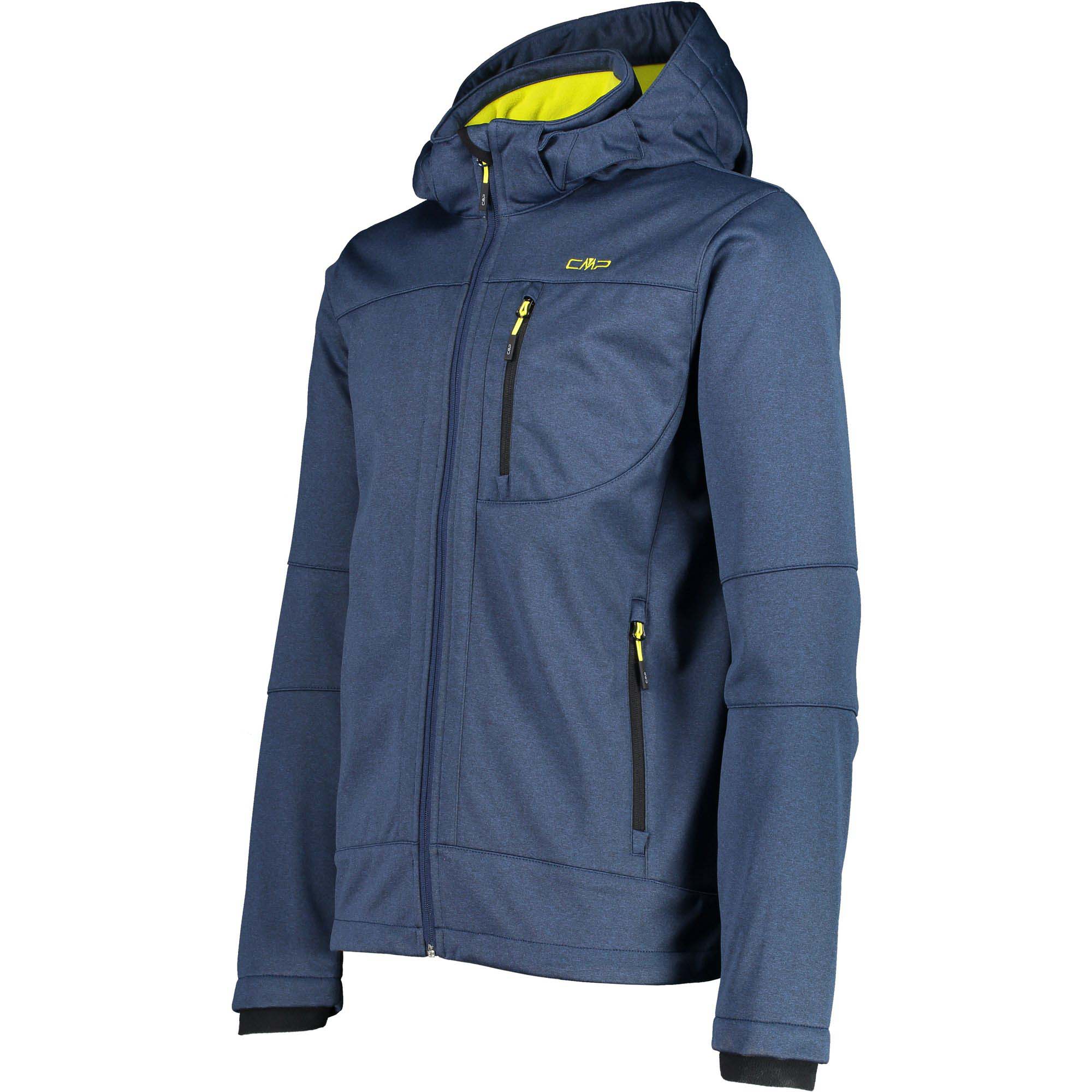 Man Jacket Zip Softshell 3A01787N-M