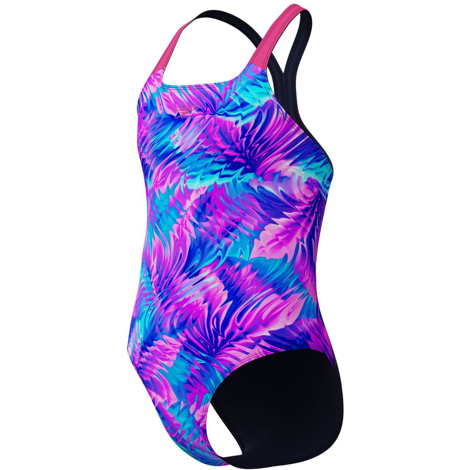 Print Powerback Swimsuit