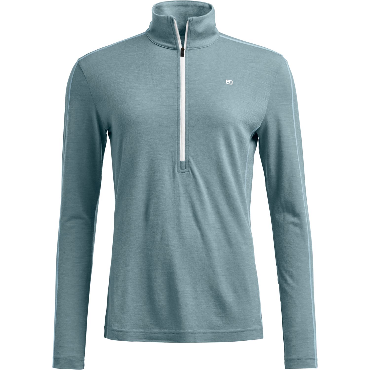 185 ROCK\'n\'WOOL ZIP NECK W