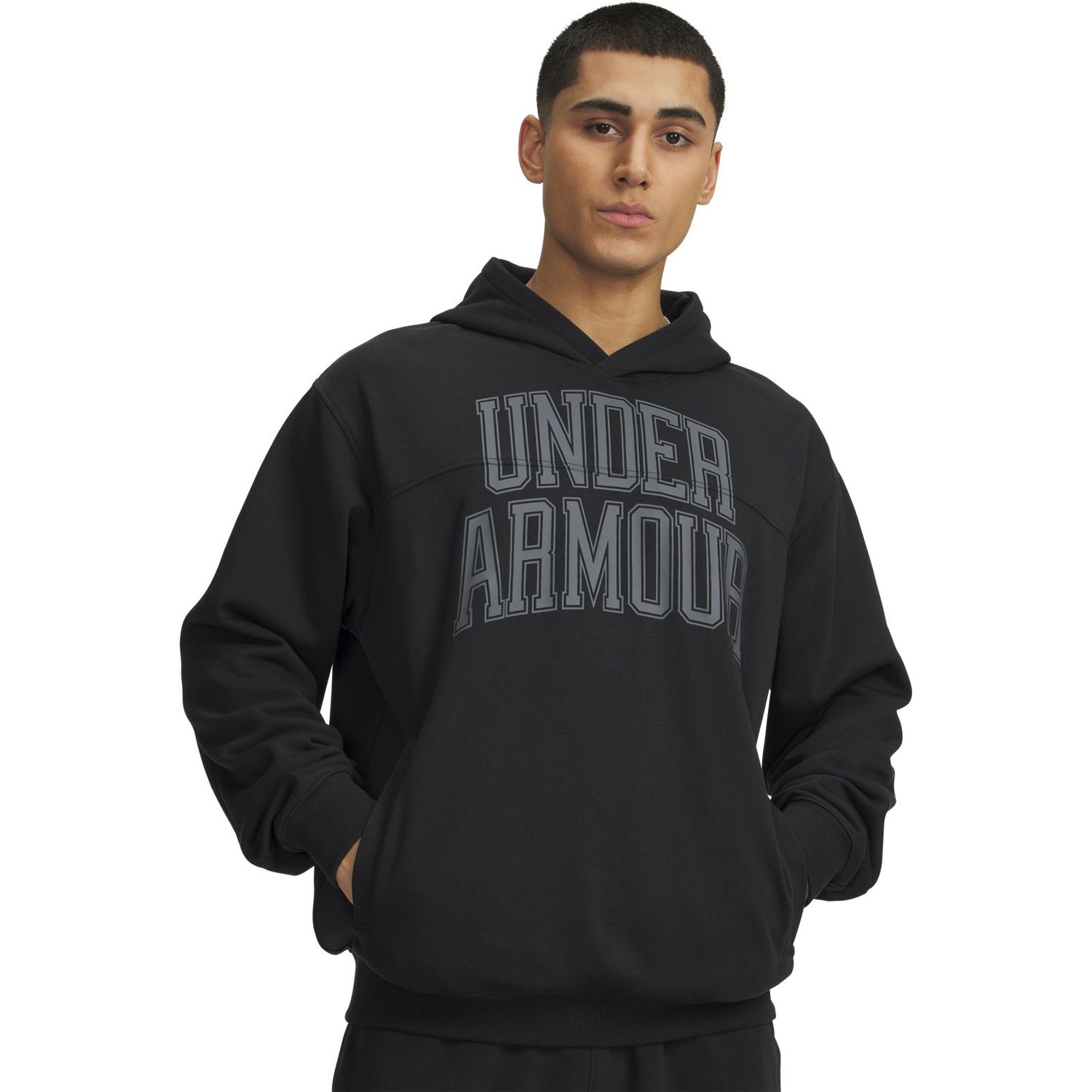 UA RIVAL LW GRAPHIC HOODIE