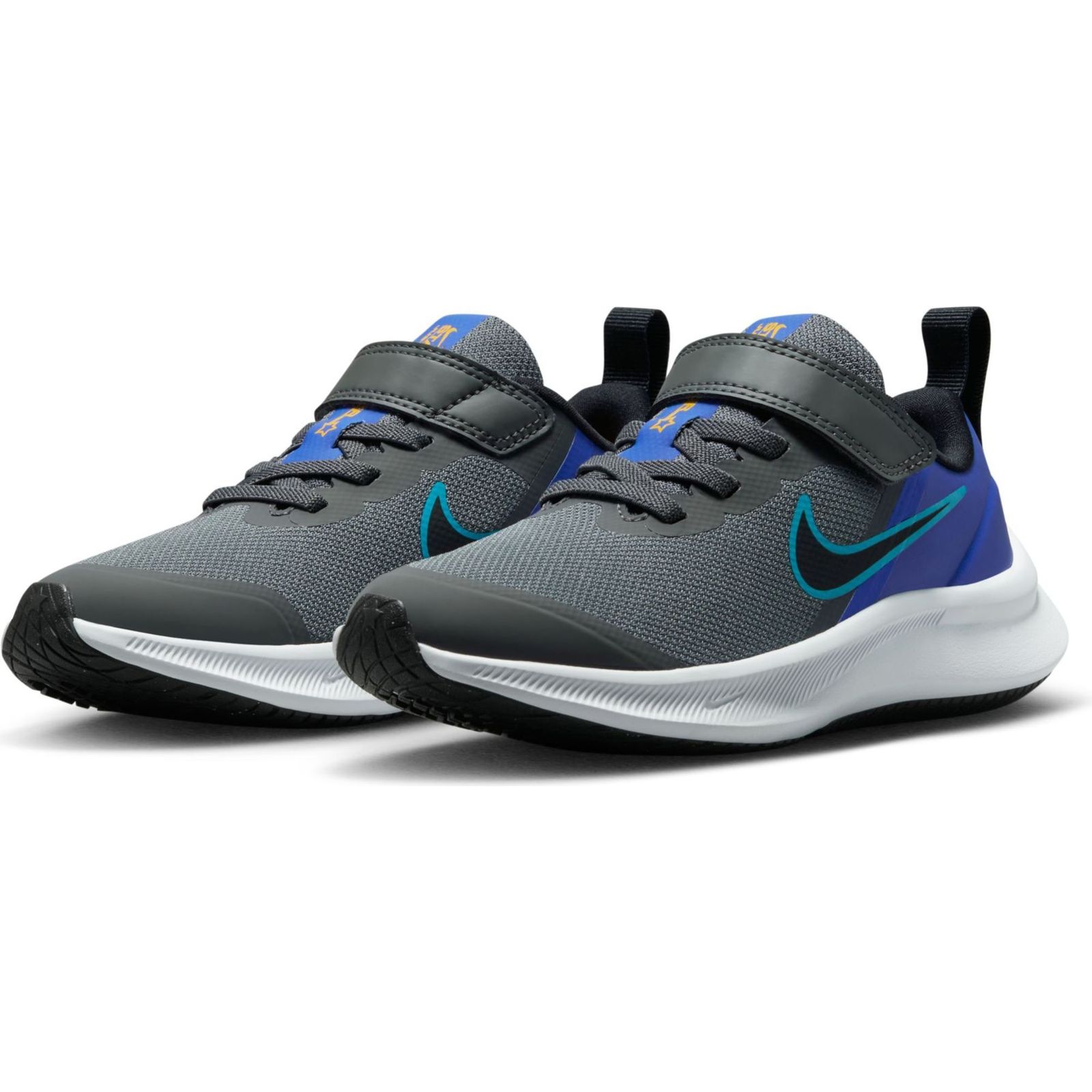 Nike Nike Star Runner 3 Little Kids Shoe Sneaker low iron grey/black-blue  lig jetzt bei Berger kaufen