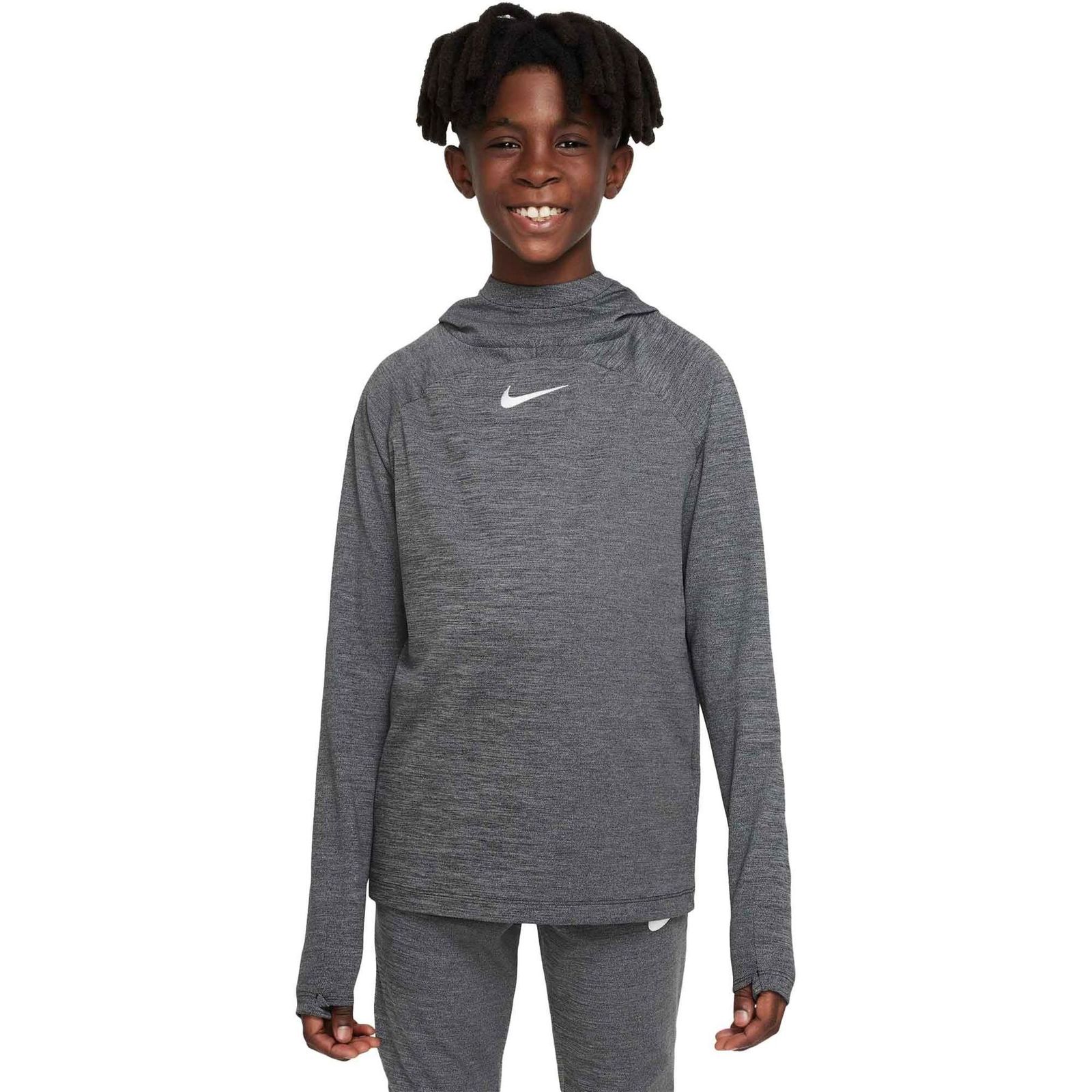 Nike Dri-FIT Academy Big Kids\' Pullover Soccer Hoodie