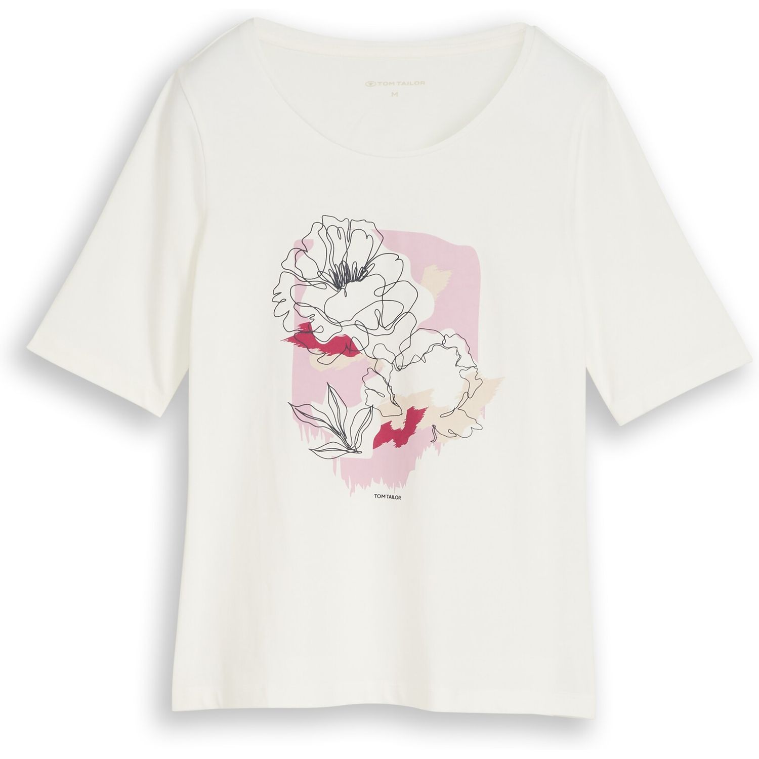 1050457 T-Shirt crew neck with print