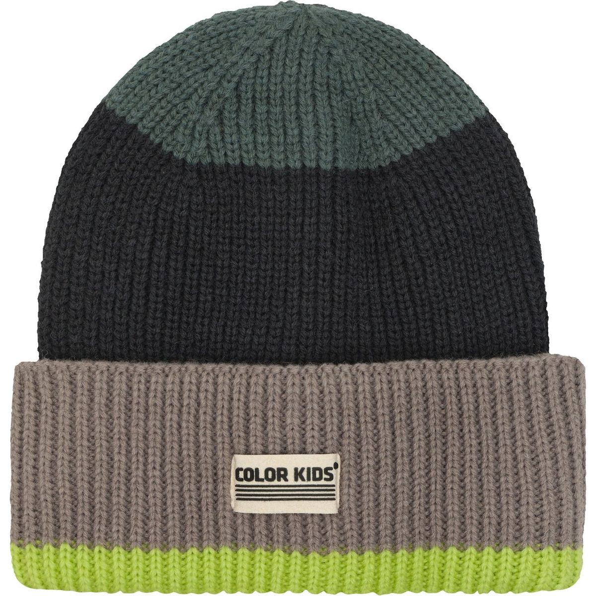 Beanie W. Wool & Contrast