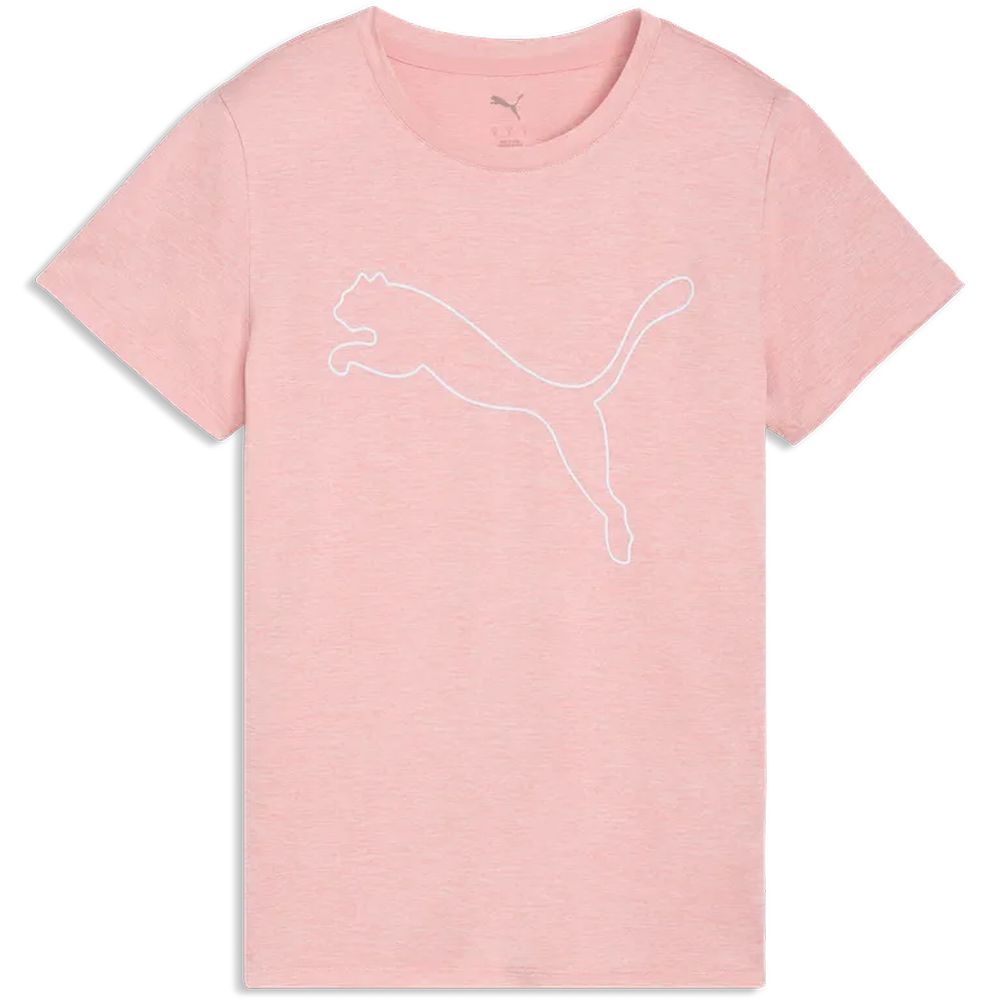 W TAD ESSENTIAL Heather Logo Tee