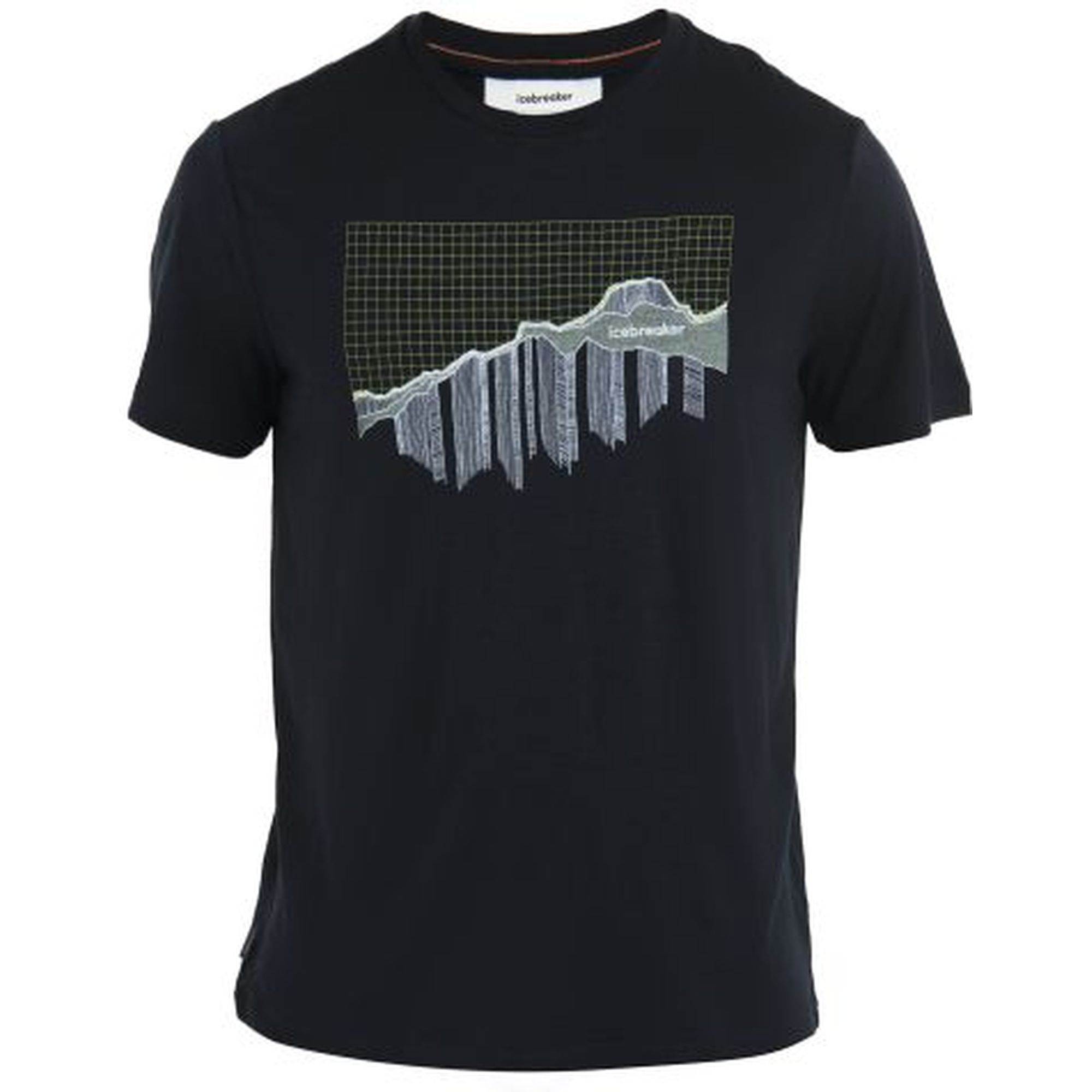 Men Merino 150 Tech Lite III SS Tee Pinnacle Grid