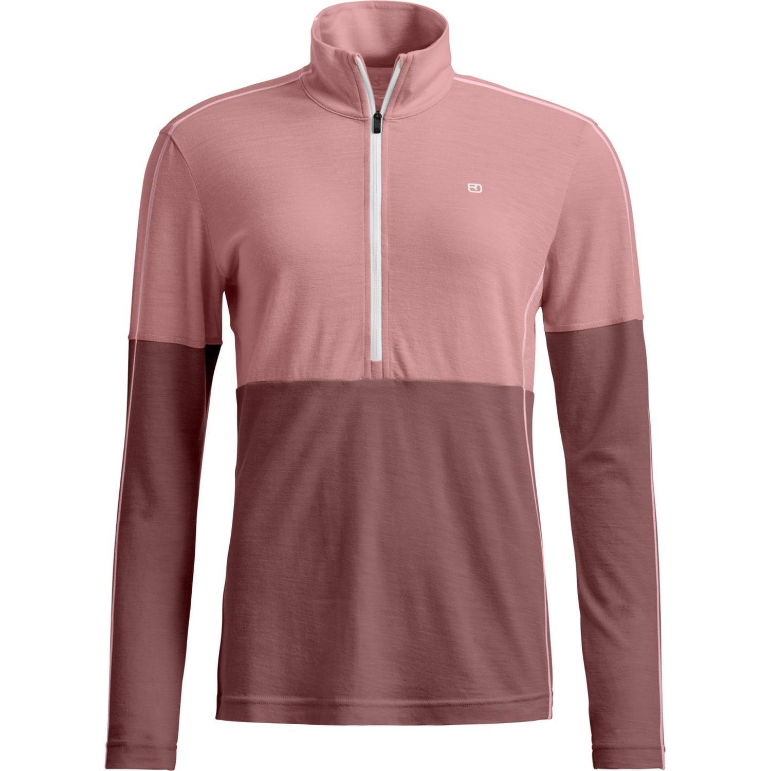 185 ROCK\'n\'WOOL ZIP NECK W
