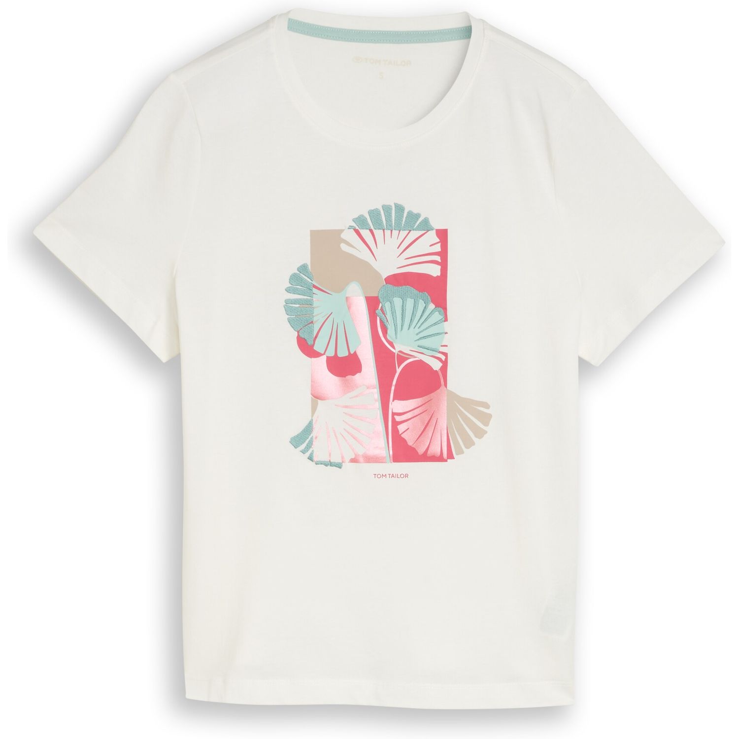 1051799 T-Shirt crew neck front print