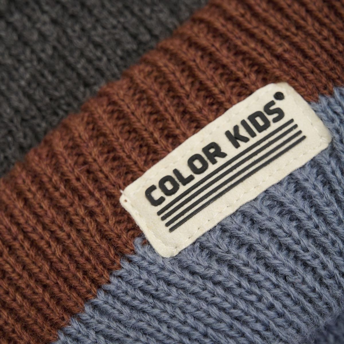 Beanie W. Wool & Contrast