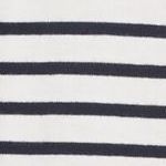 1050415 T-Shirt boat neck stripe
