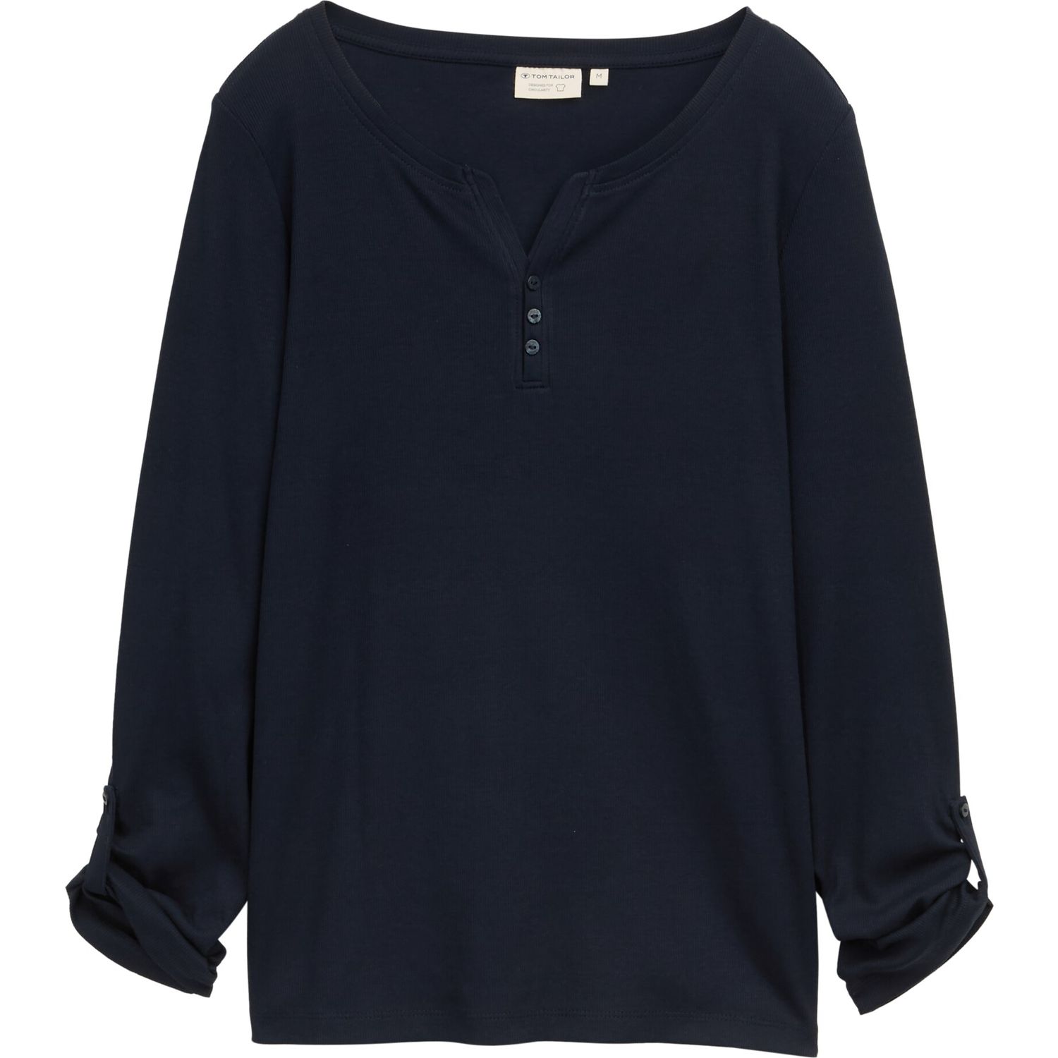 1024036 T-Shirt striped henley