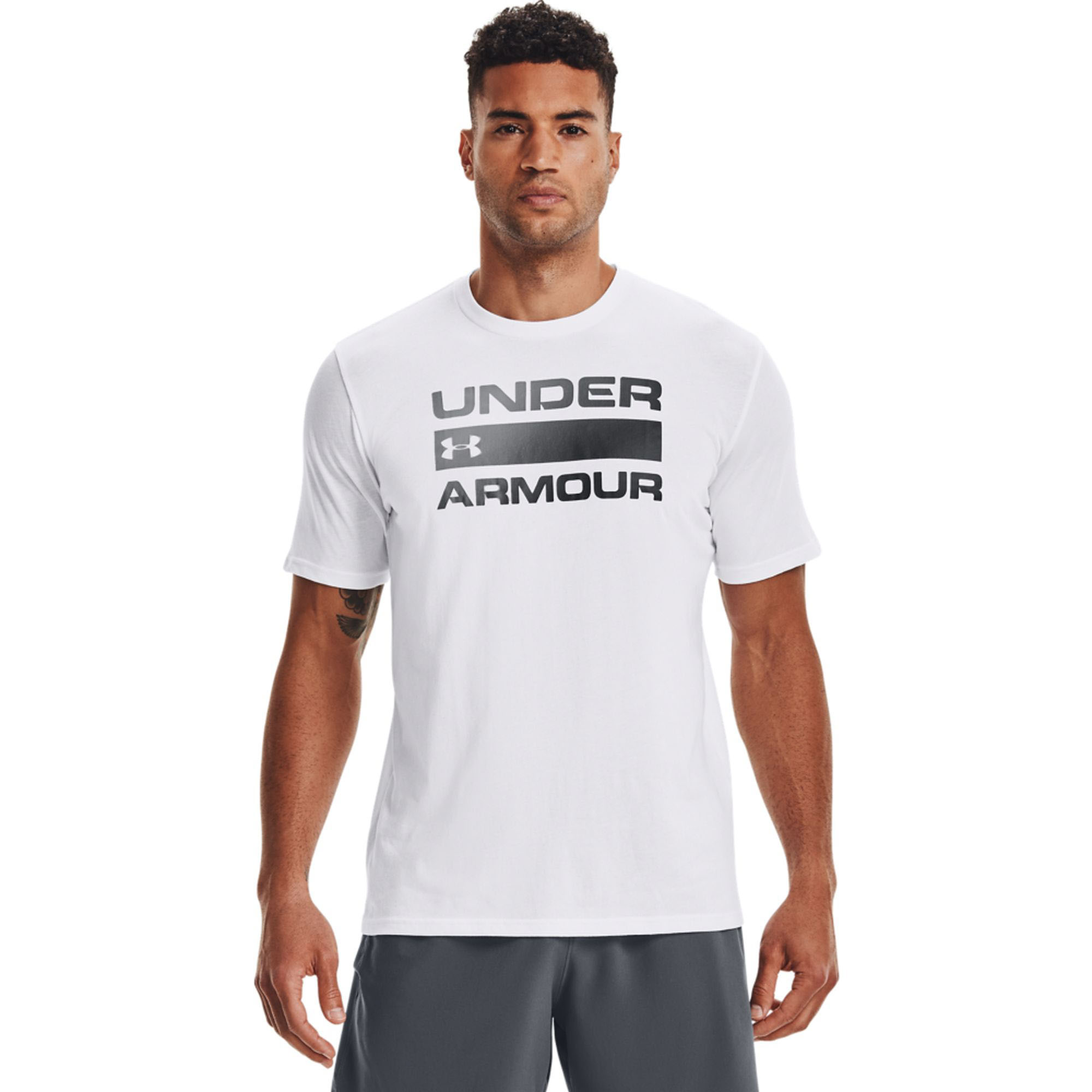 UA TEAM ISSUE WORDMARK SS M