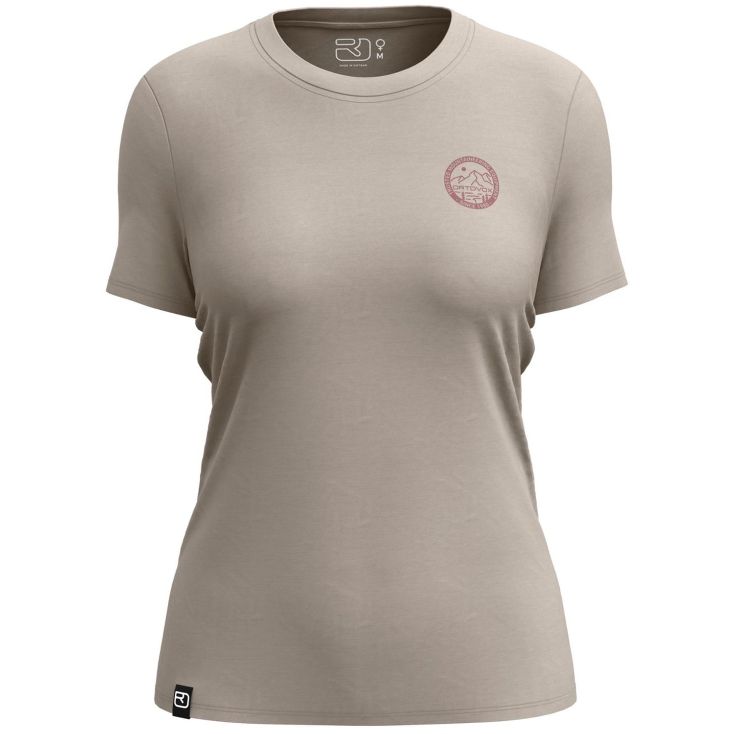 185 MERINO MTN BADGE TS W