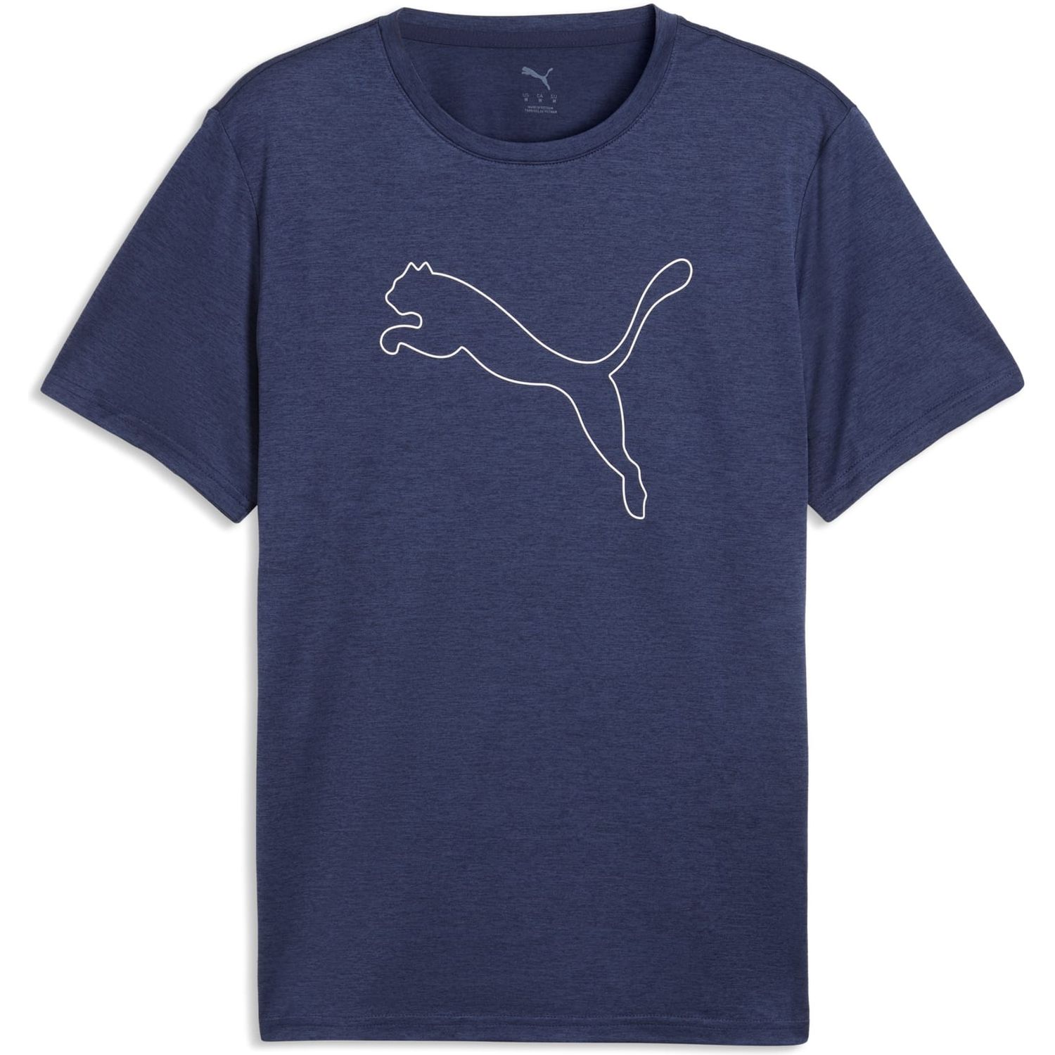 M TAD ESSENTIAL HEATHER CAT TEE (CF large cat)