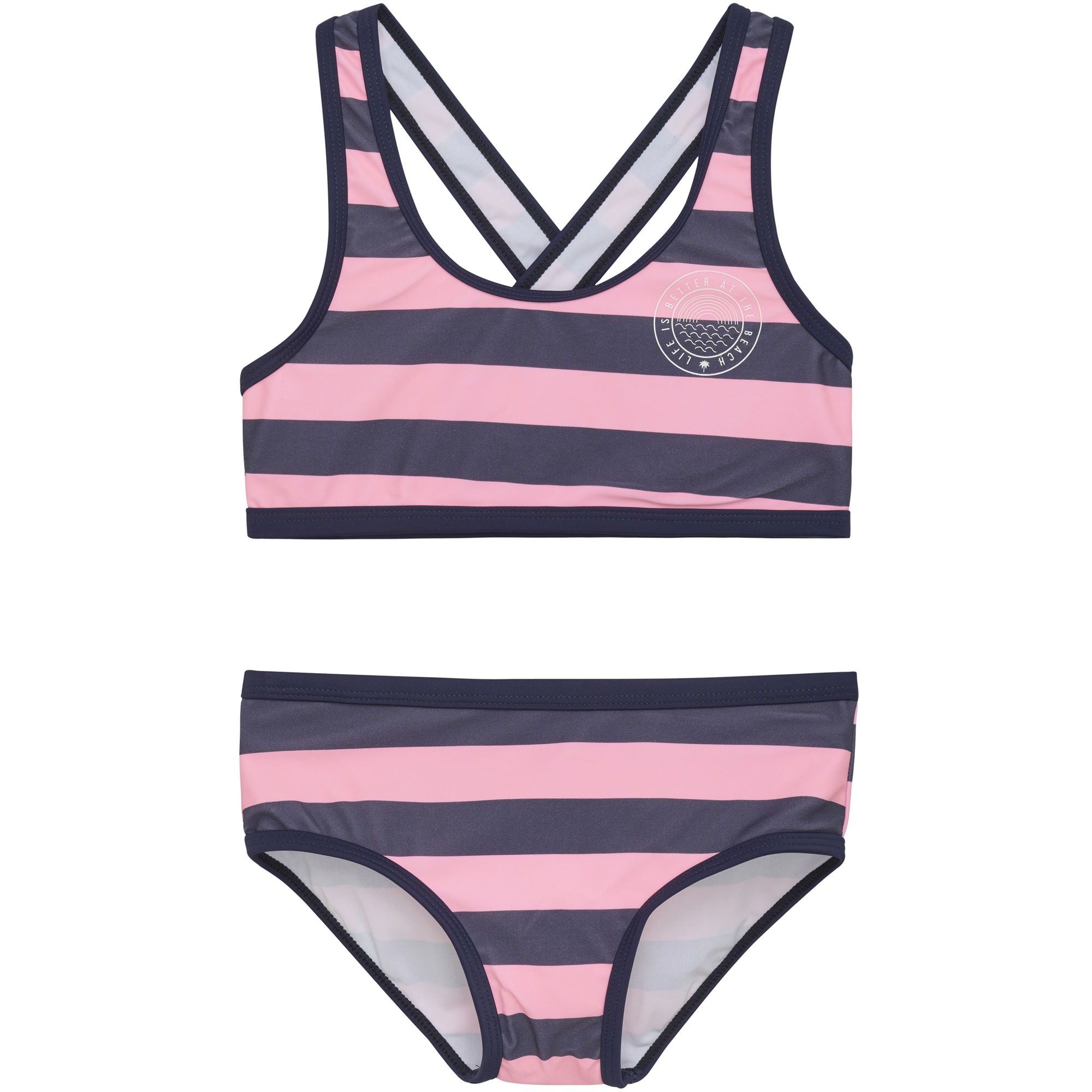 Bikini W. Chest Print AOP