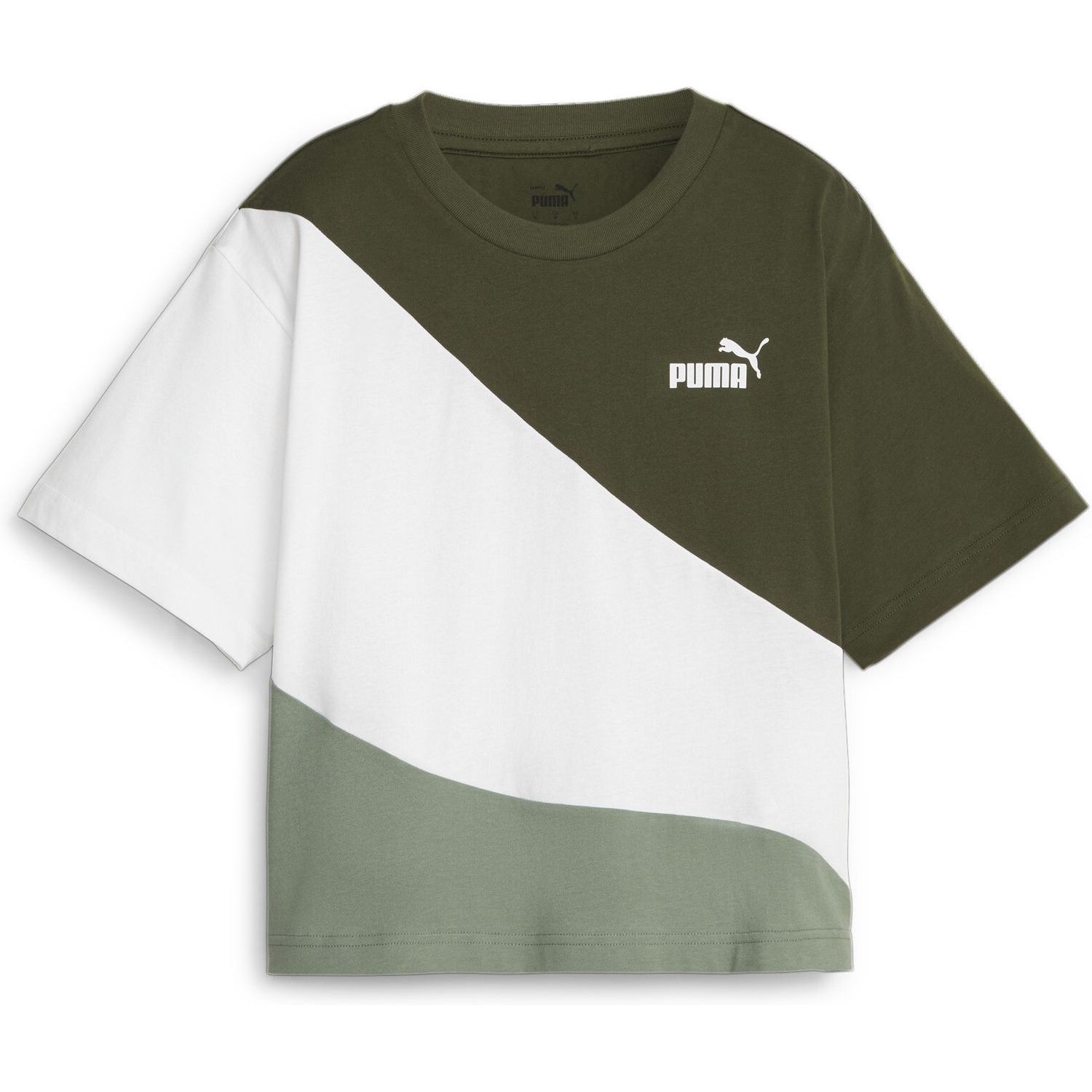 PUMA POWER Cat Cropped Tee PUMA POWER Cat Cropped Tee