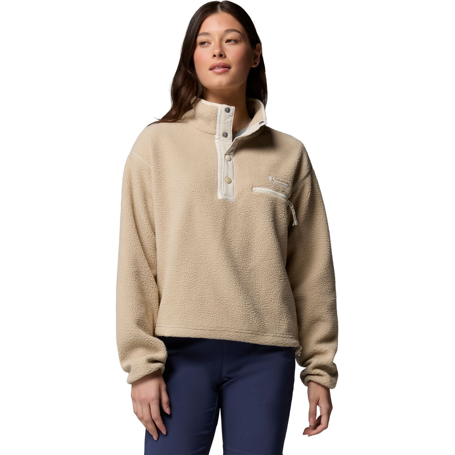 Helvetia II Cropped Half Snap Fleece