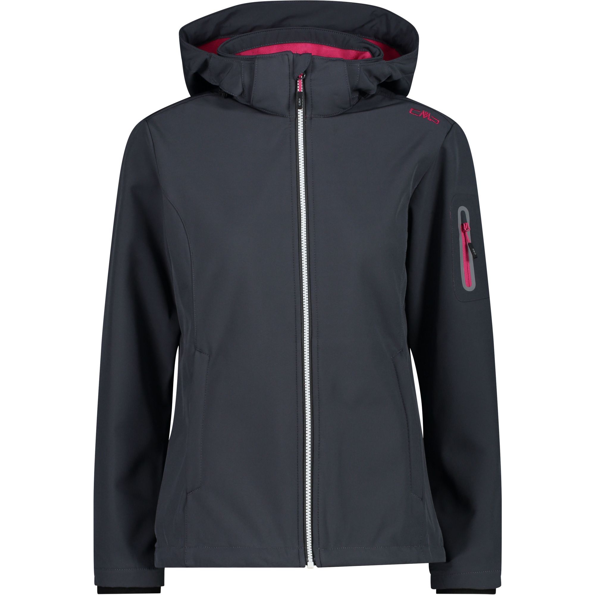 Woman Jacket Zip Hood Softshell 39A5006