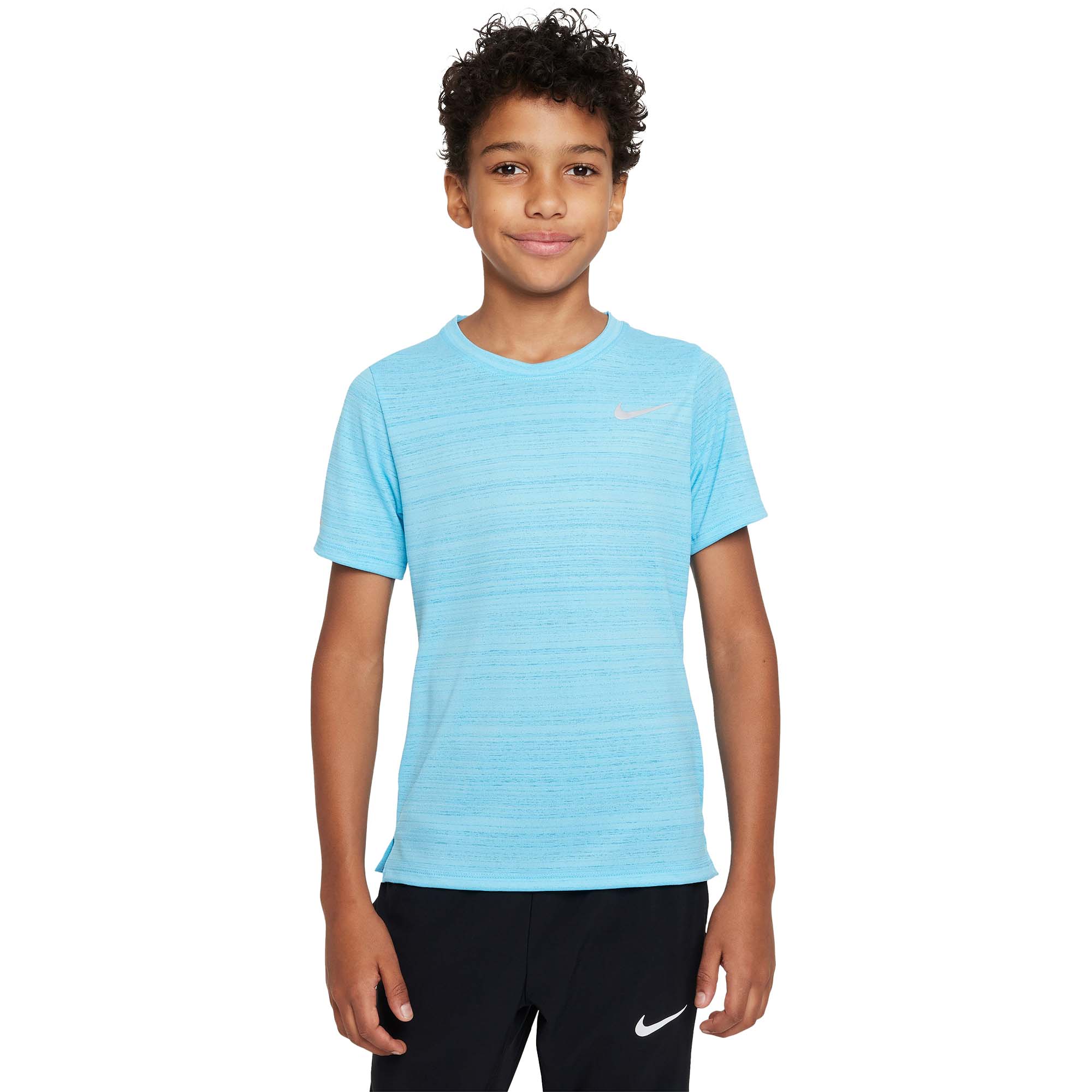 Nike Dri-FIT Miler Trainingsoberteil Shirt Boys Nike Dri-FIT Miler Trainingsoberteil Shirt Boys