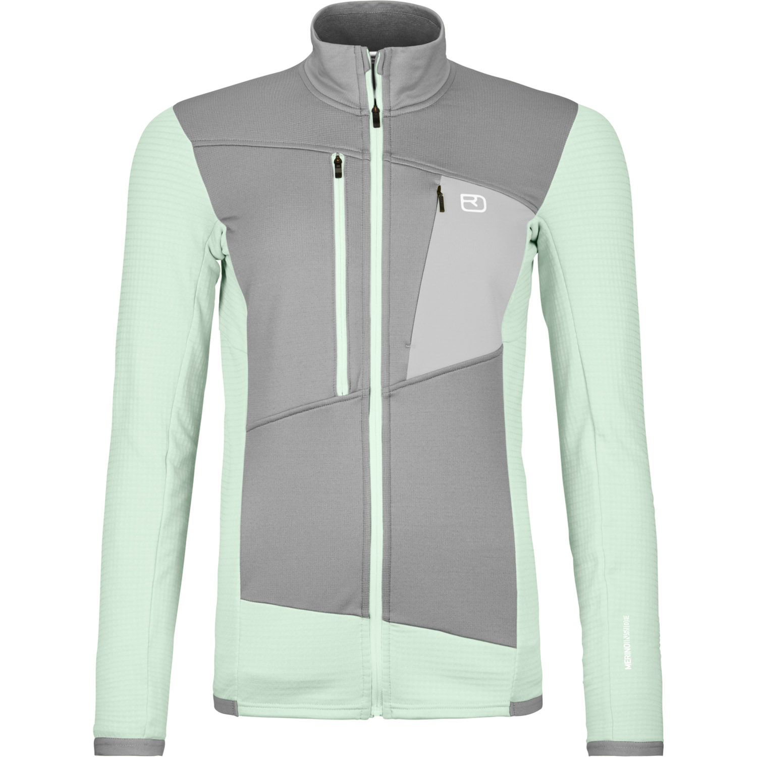 Fleece Grid Jacket W