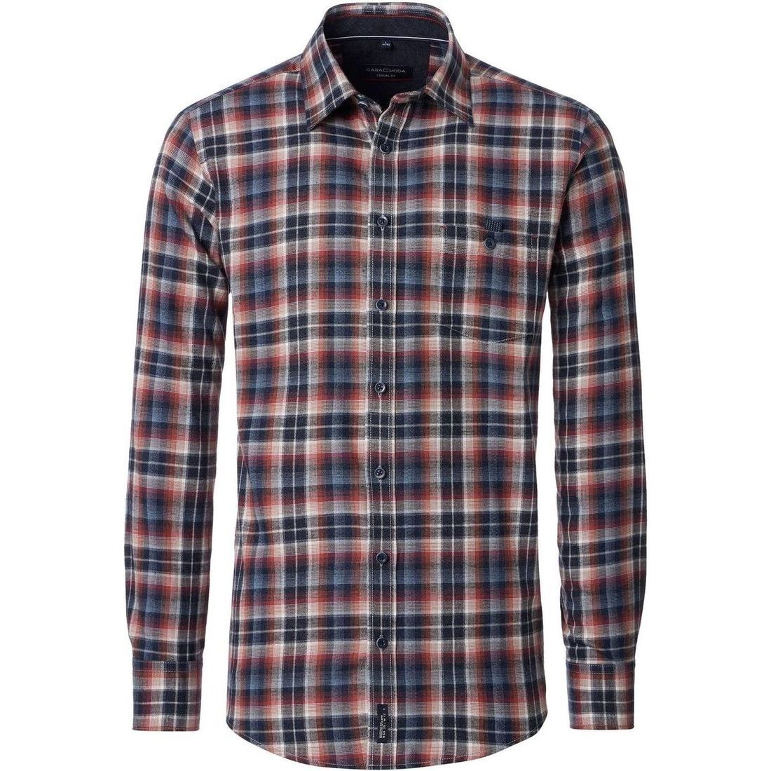 Flanell Hemd Freizeit 1/1 Arm (4545527500)