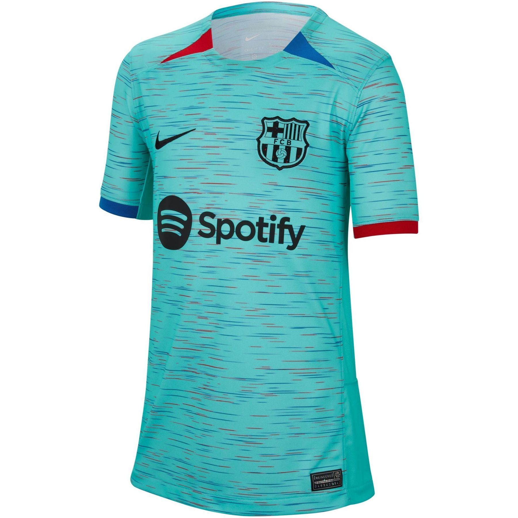 FC Barcelona 2023/24 Stadium Third Trikot Kinder