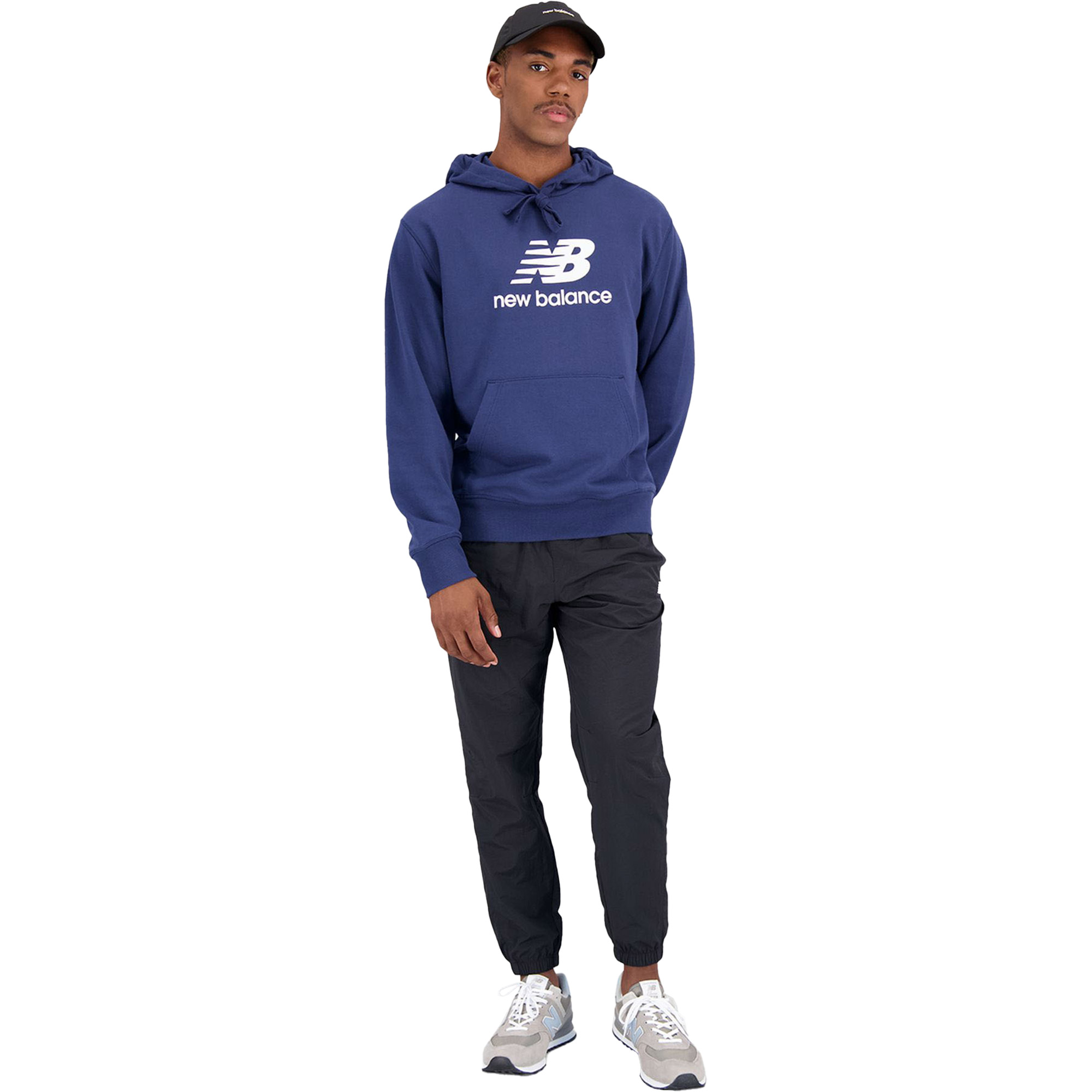 Essentials Stacked Logo Hoodie