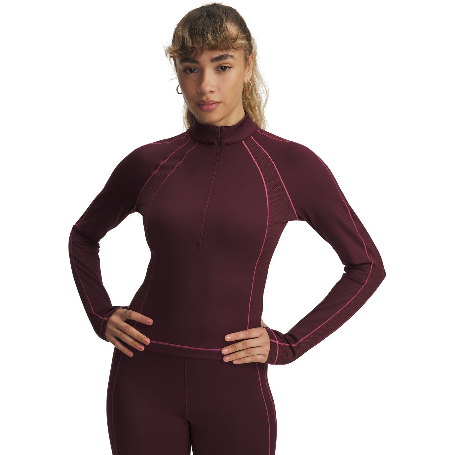 UA COLDGEAR NOVELTY 1/2 ZIP