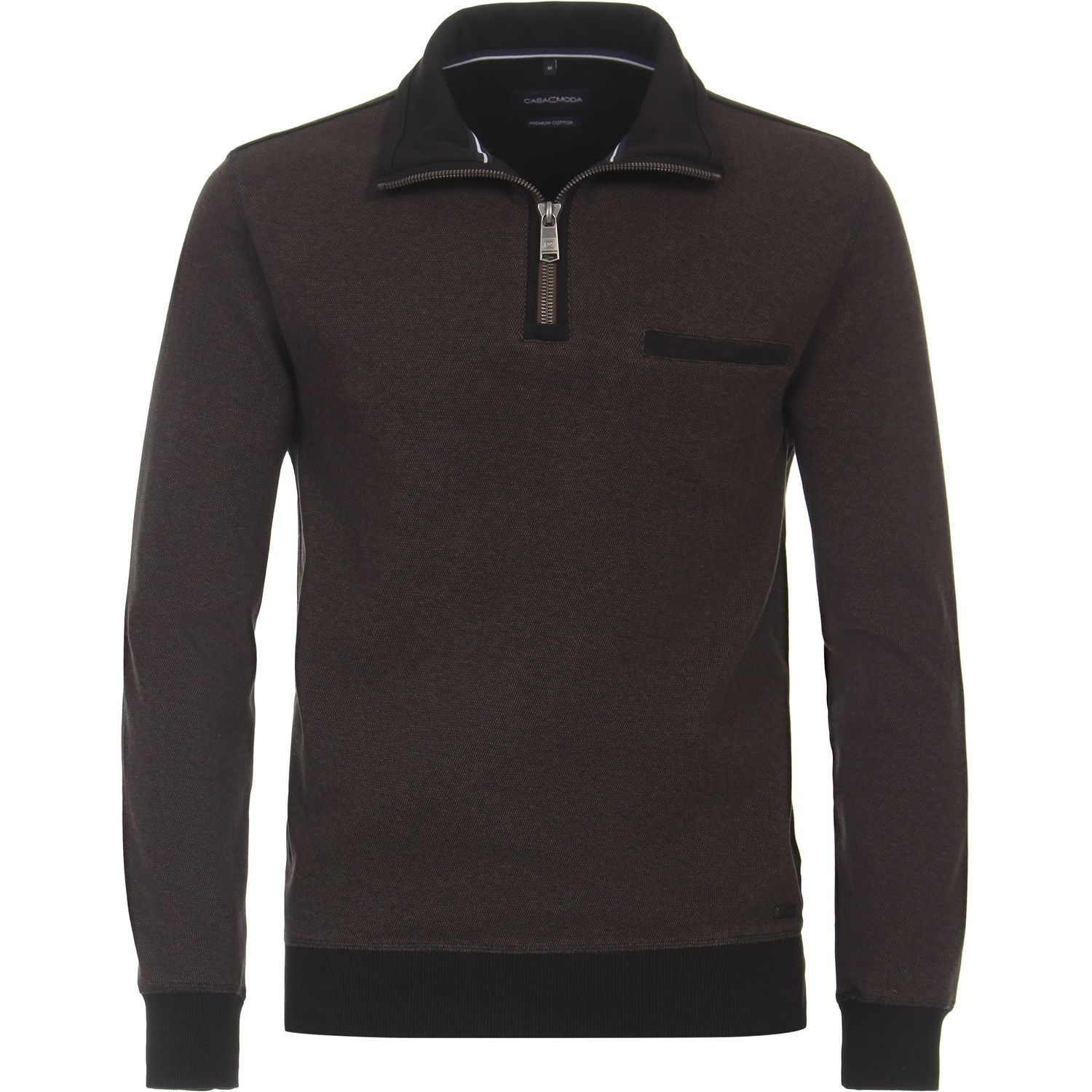 Sweat-Shirt Troyer gemustert (413572800)
