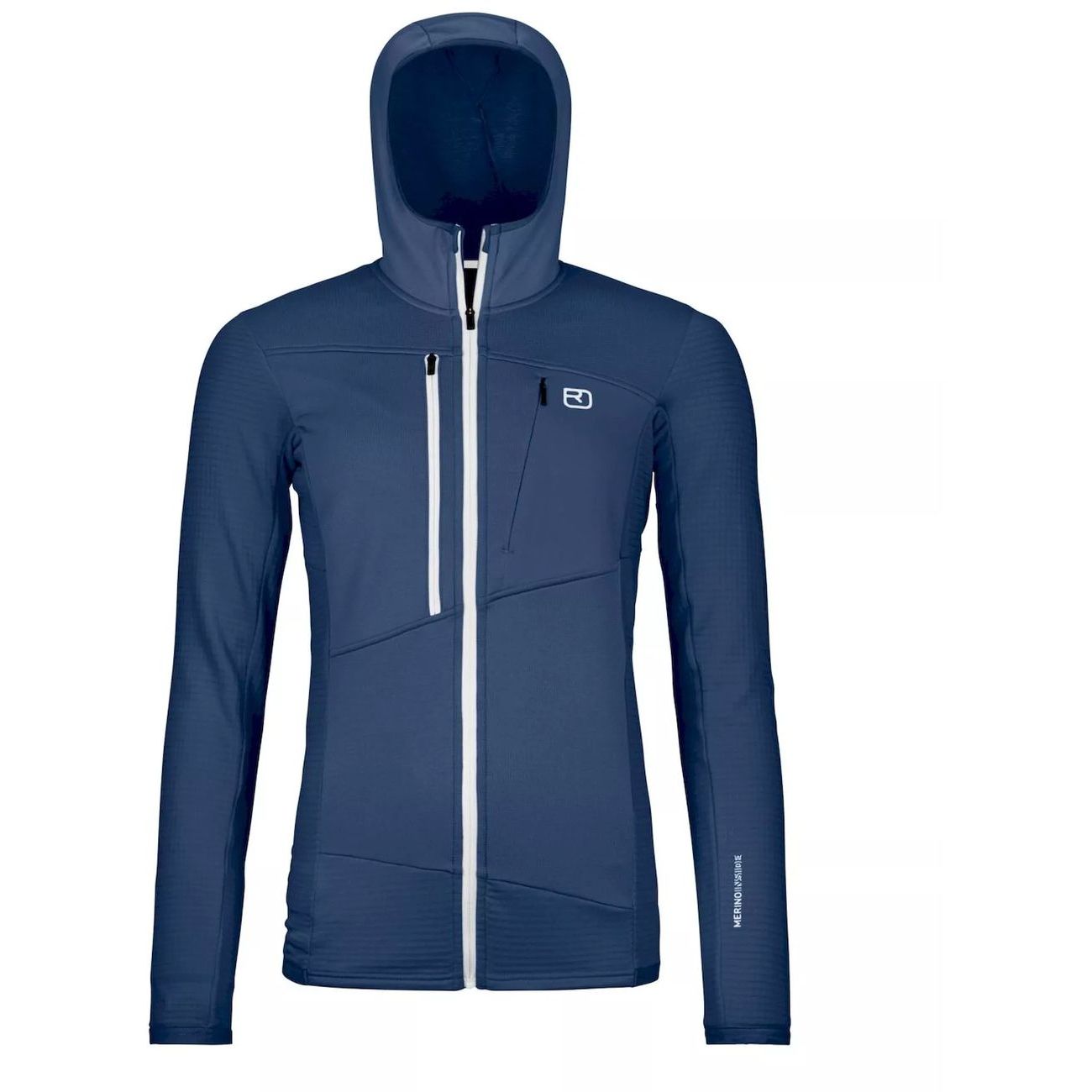 Fleece Grid Hoody W