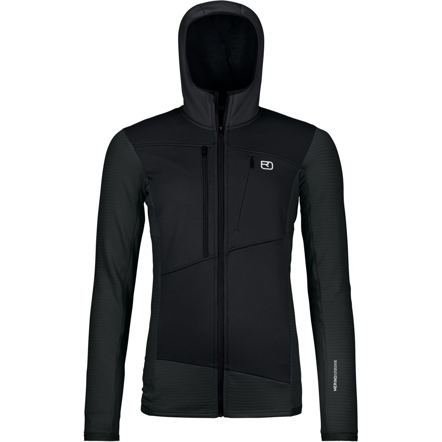 Fleece Grid Hoody W