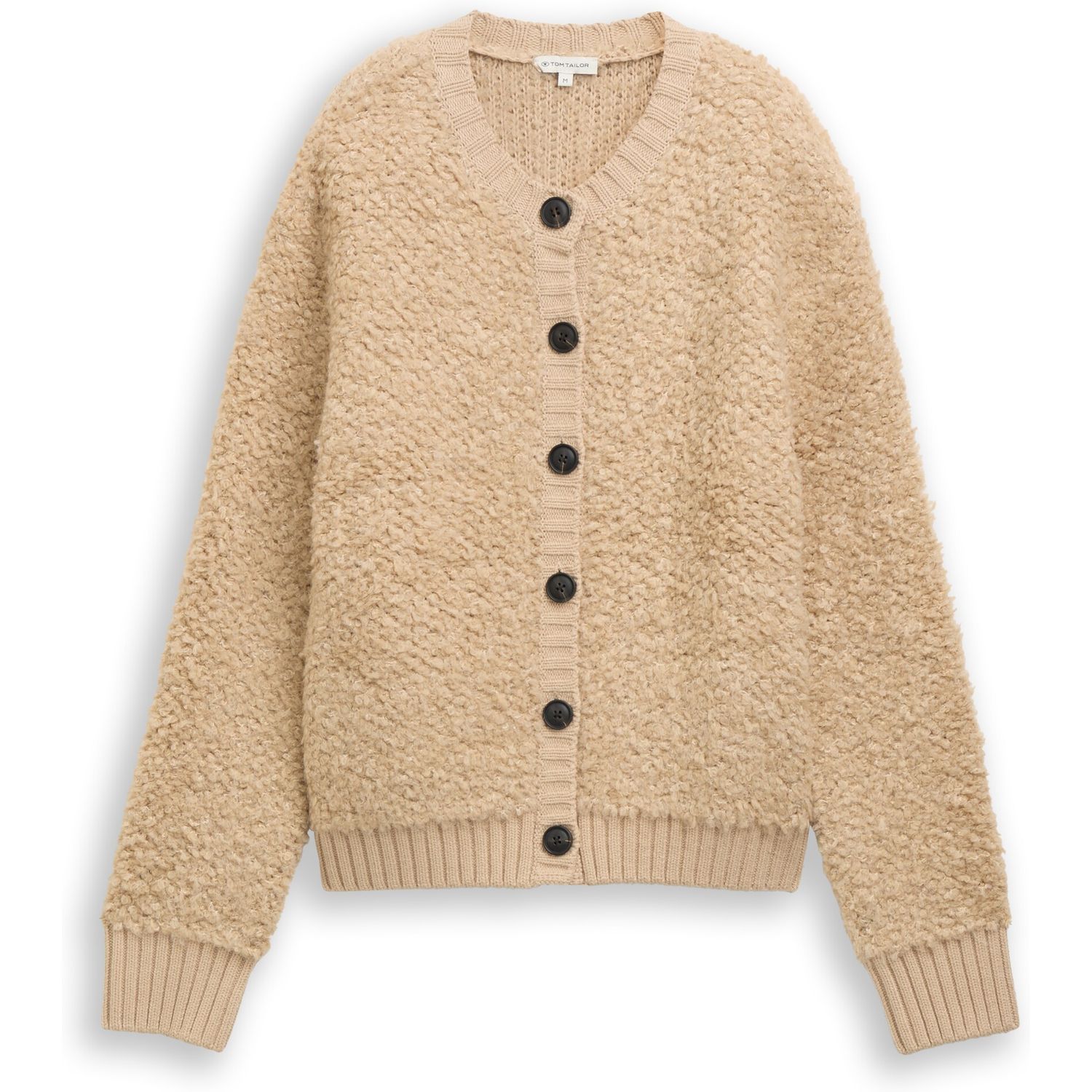 1052801 Knit boucl&eacute; cardigan