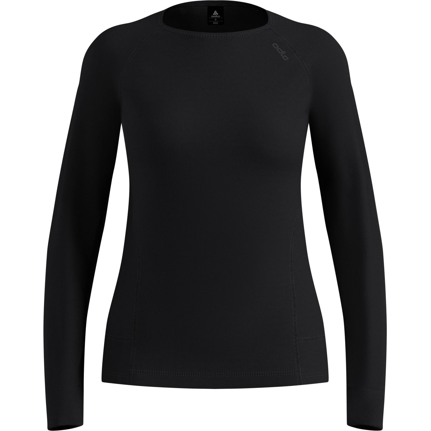 W ACTIVE X-WARM BL TOP crew neck l/s