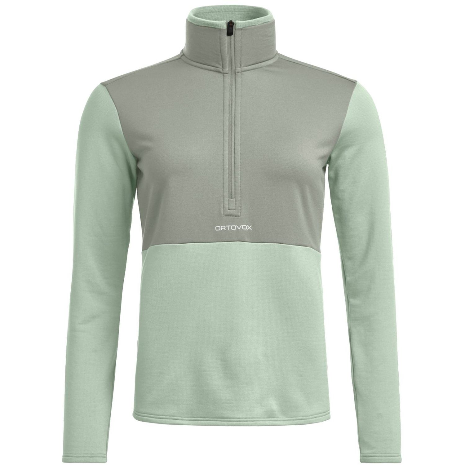 FLEECE LIGHT ZIP NECK W