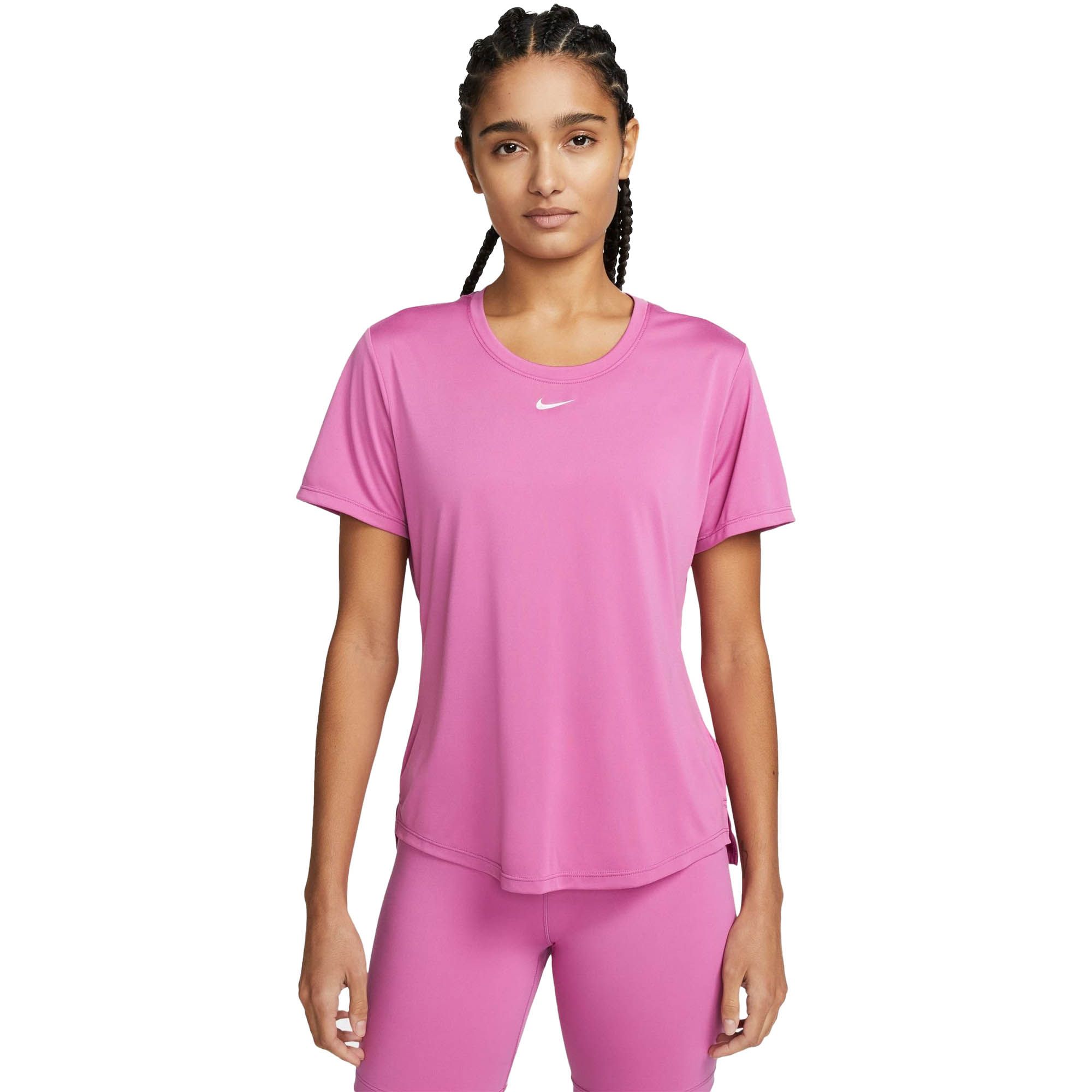 WMNS Dri-FIT One Womens Standard Fit Short-Sleeve Top WMNS Dri-FIT One Womens Standard Fit Short-Sleeve Top