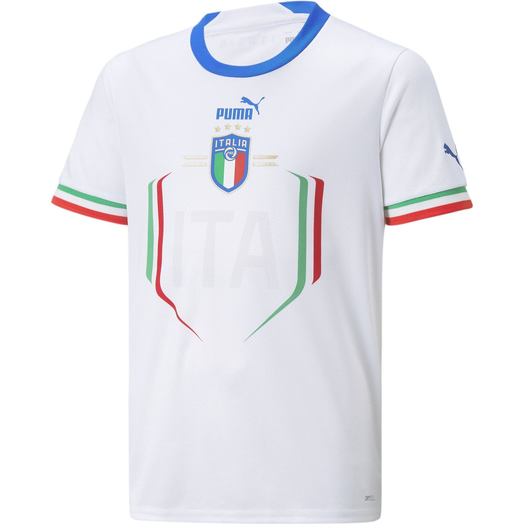 Italien 2022 FIGC Away Kids Jersey Replica Jr