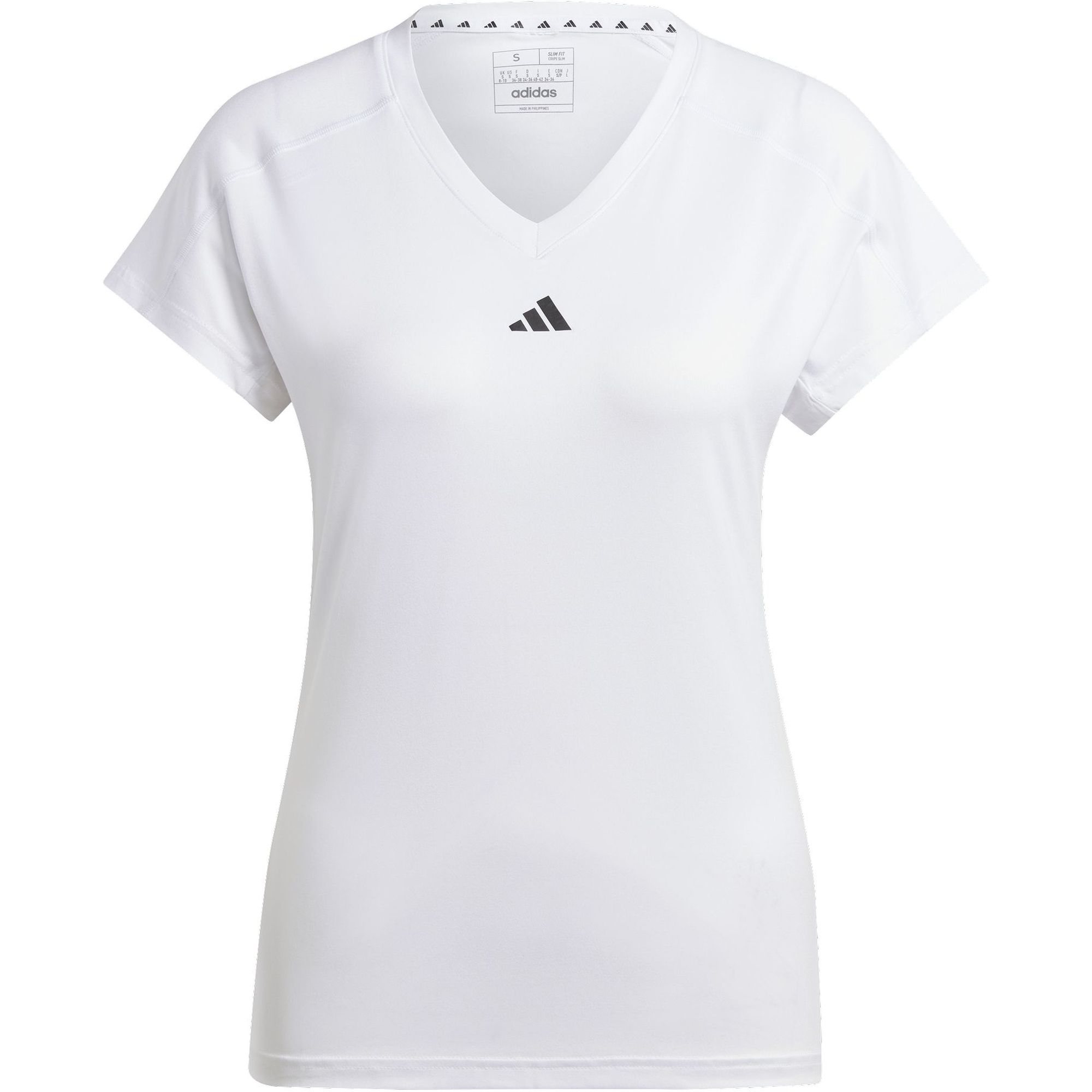 AEROREADY Train Essentials Minimal Branding V-Neck T-Shirt AEROREADY Train Essentials Minimal Branding V-Neck T-Shirt