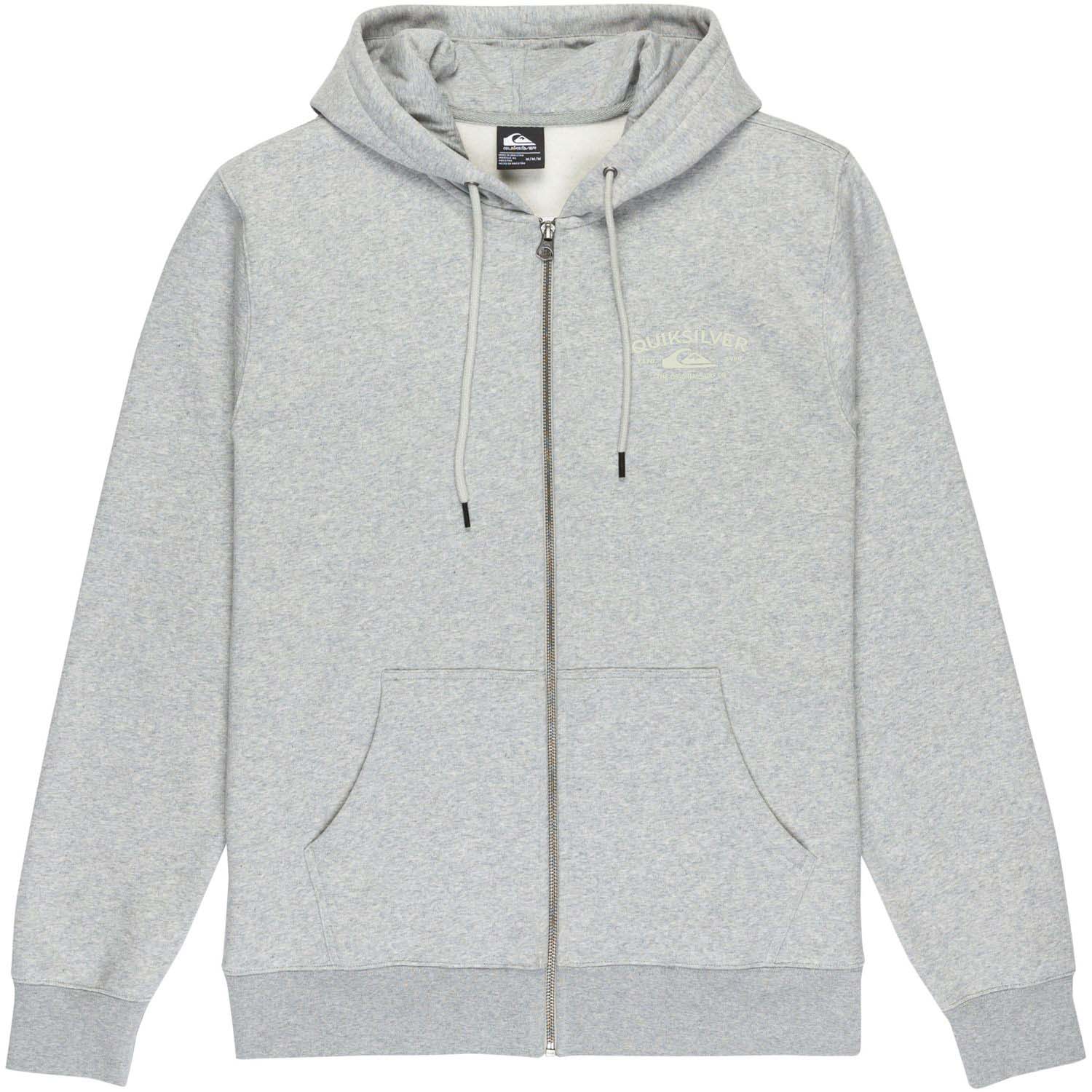 Zip Hood Chest Logo