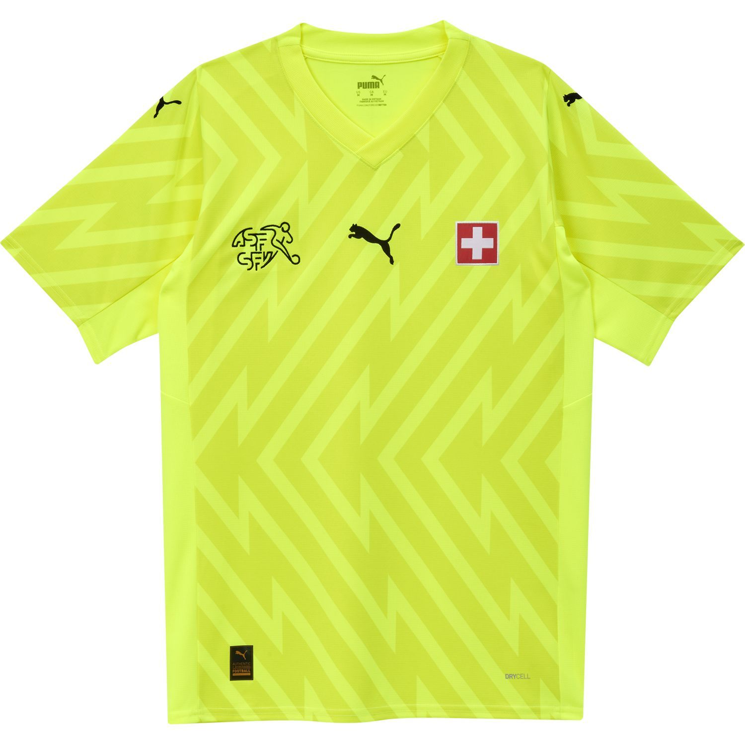 Schweiz 2024 SFV GK Jersey SS Replica Jr