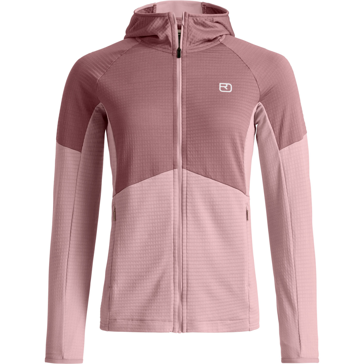 FLEECE LIGHT GRID HOODY W