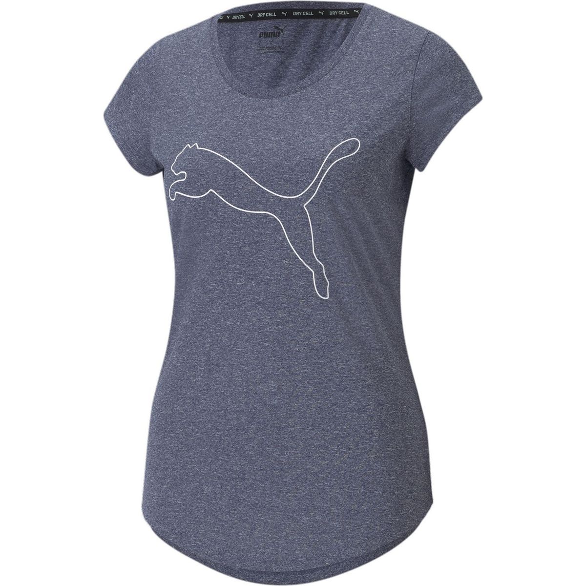 PERFORMANCE HEATHER CAT TEE W PERFORMANCE HEATHER CAT TEE W