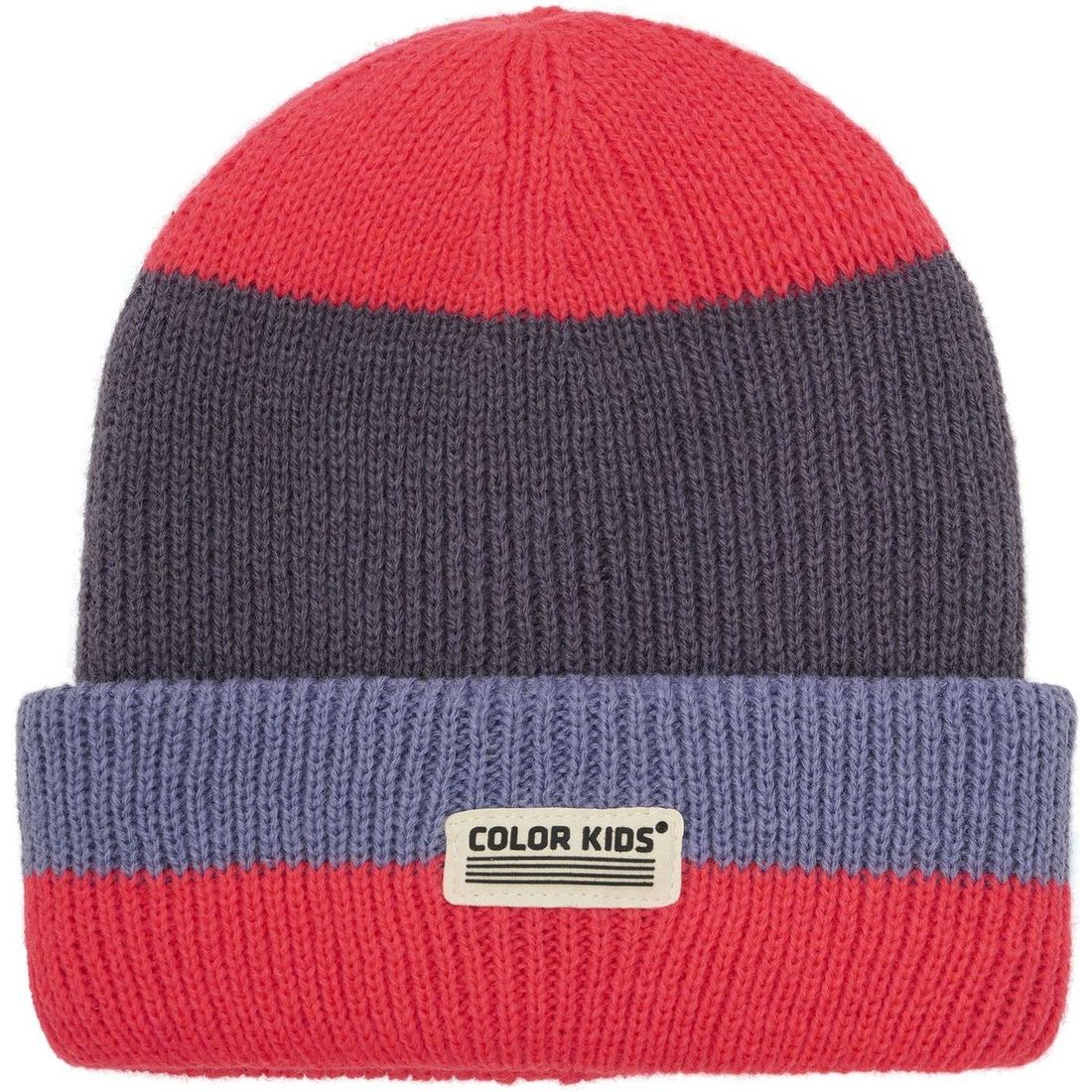 Beanie W. Wool & Contrast Beanie W. Wool & Contrast
