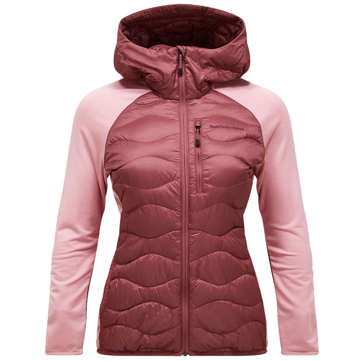 W Helium Down Hybrid Hood