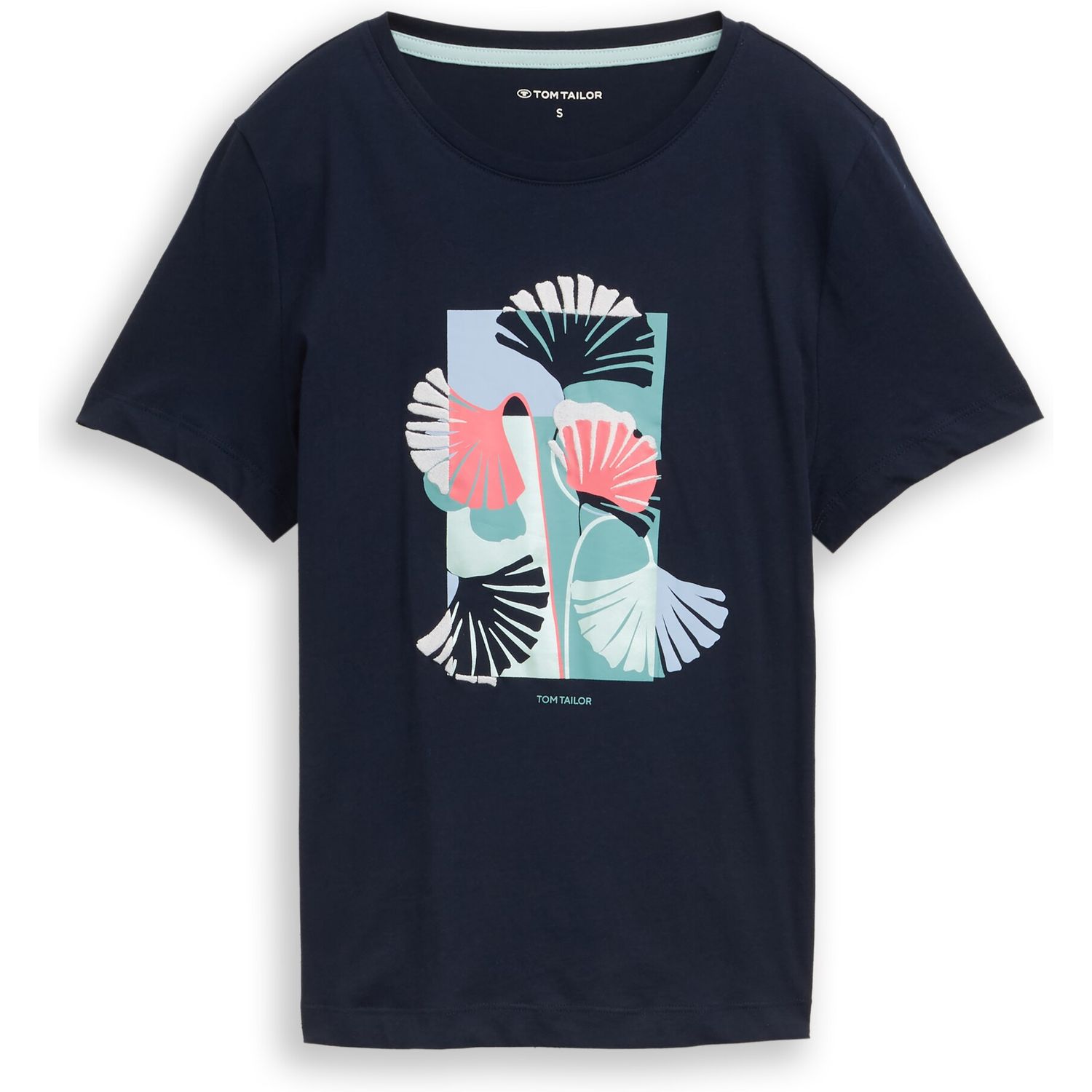 1051799 T-Shirt crew neck front print