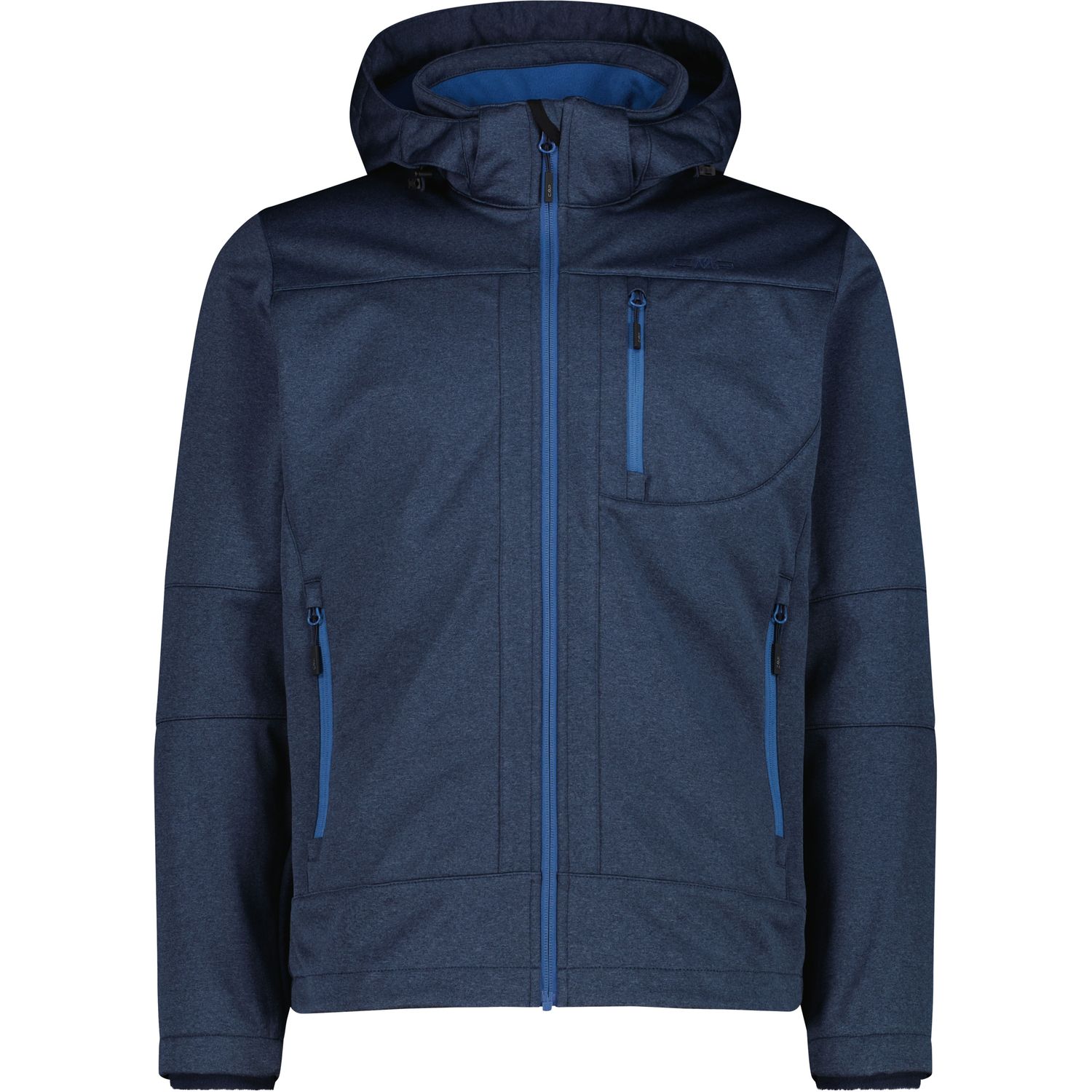 Man Jacket Zip Softshell 3A01787N-M