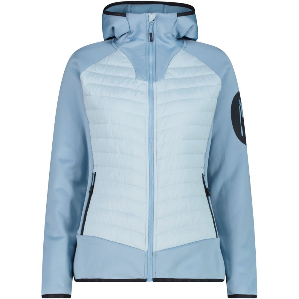 Woman Jacket Hybrid Fix Hood 36E1326